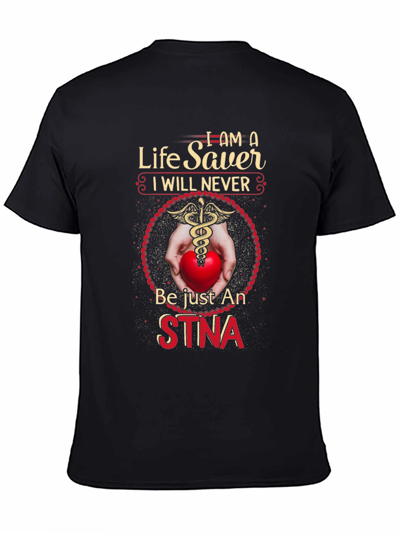 Life Saver STNA T-Shirt - Black