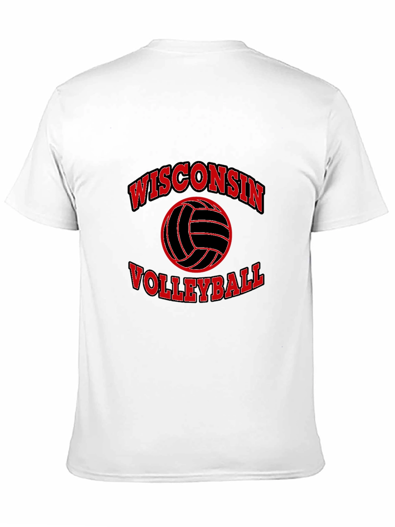 Wisconsin Volleyball Graphic T-Shirt