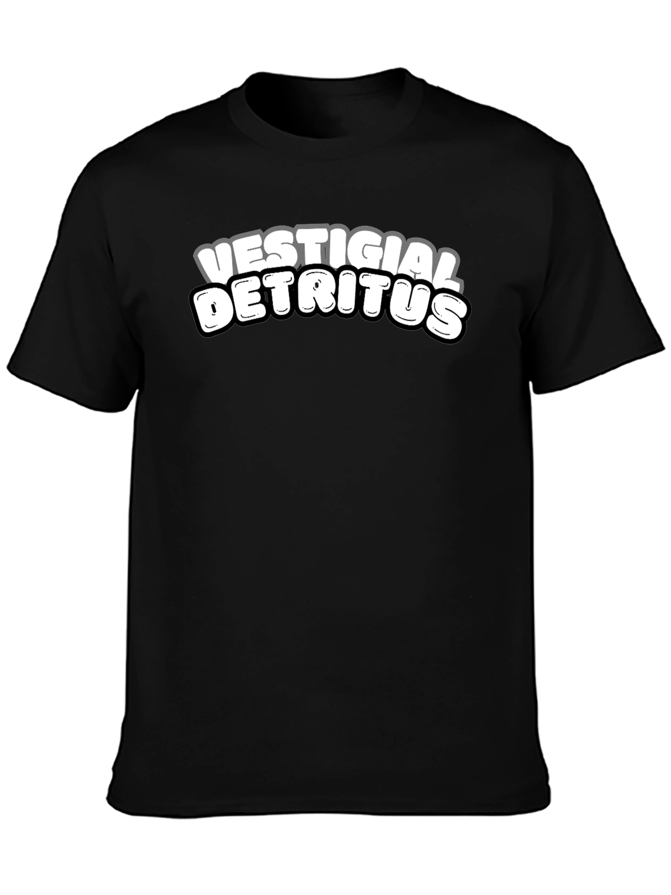 Vestigial Detritus Graphic Tee - Black