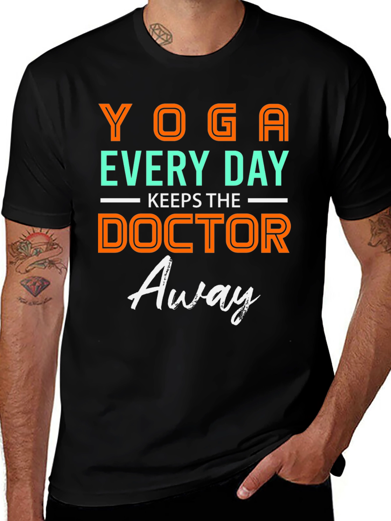 Yoga Every Day Doctor Away T-Shirt