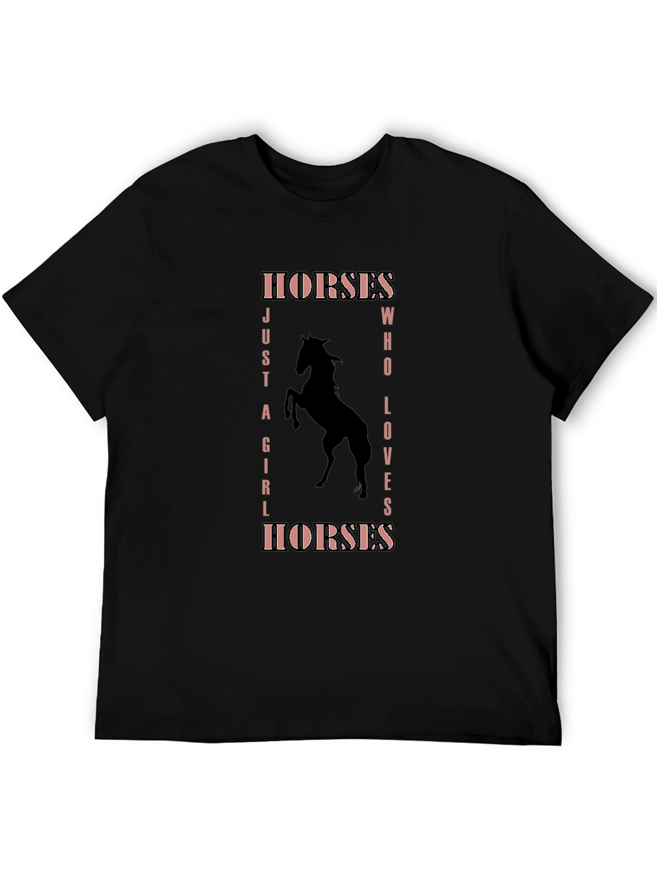 Horses Just A Girl Who Loves T-Shirt