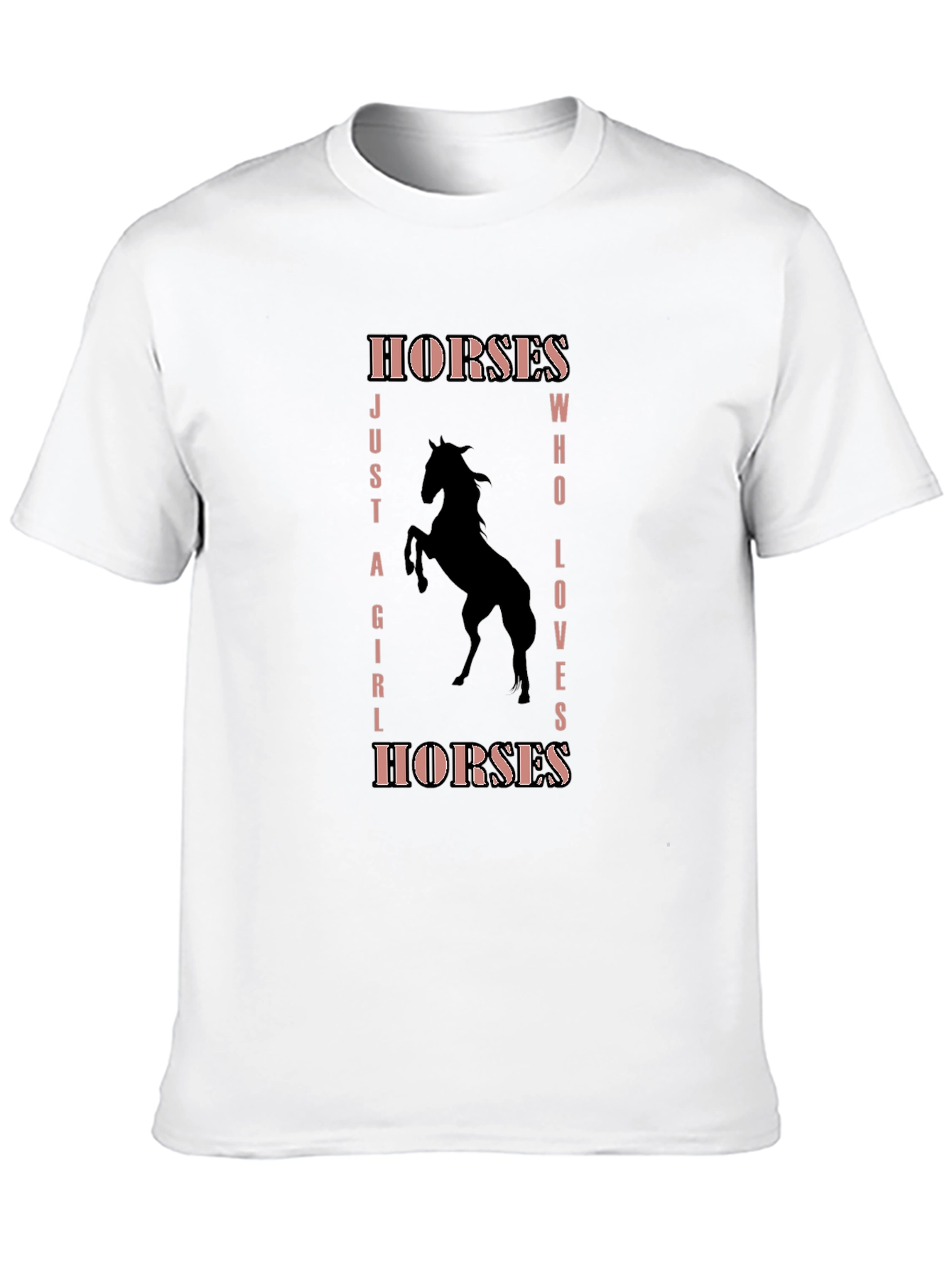 Horses Just A Girl Who Loves T-Shirt