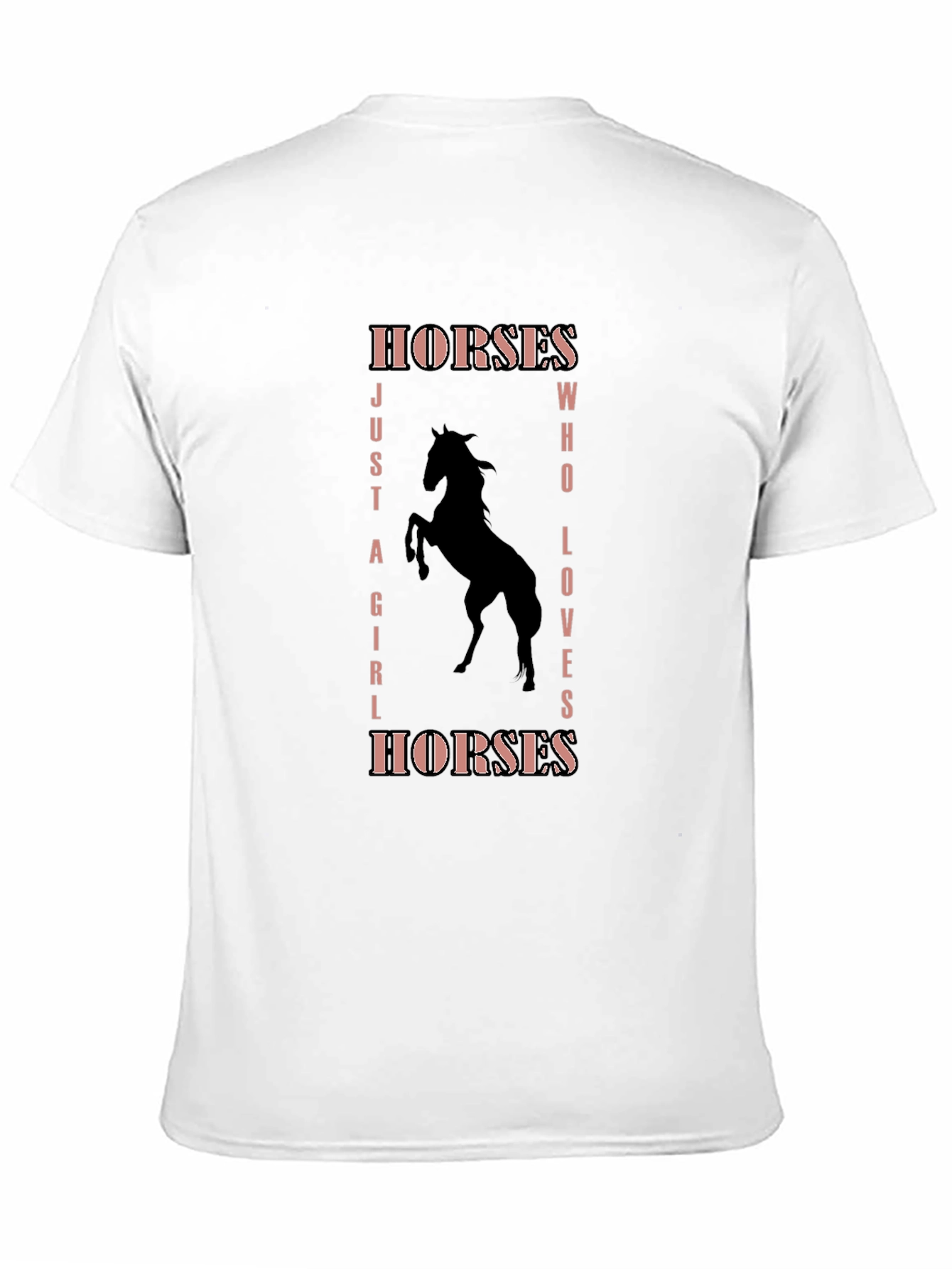Horses Just A Girl Who Loves T-Shirt