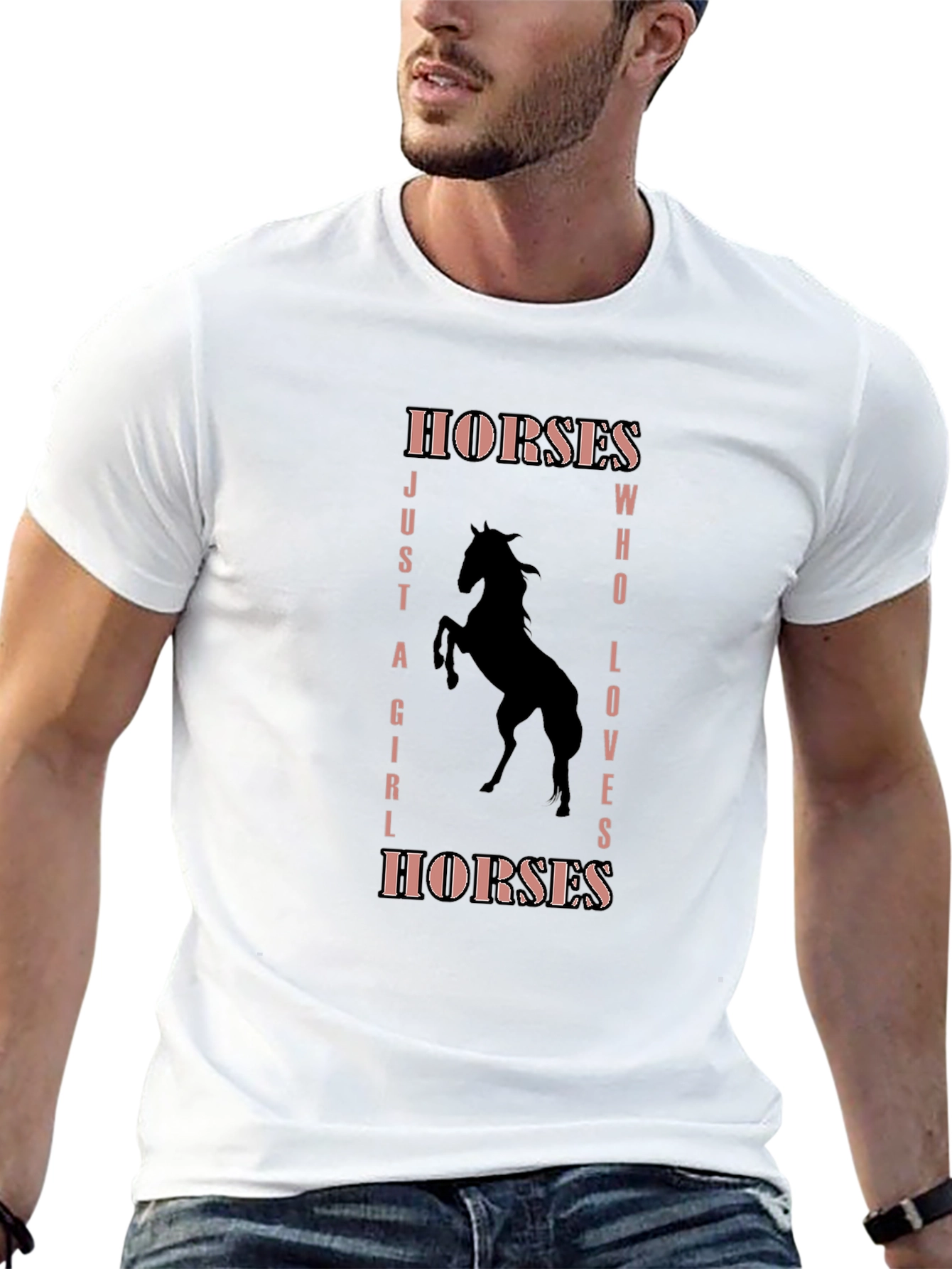 Horses Just A Girl Who Loves T-Shirt