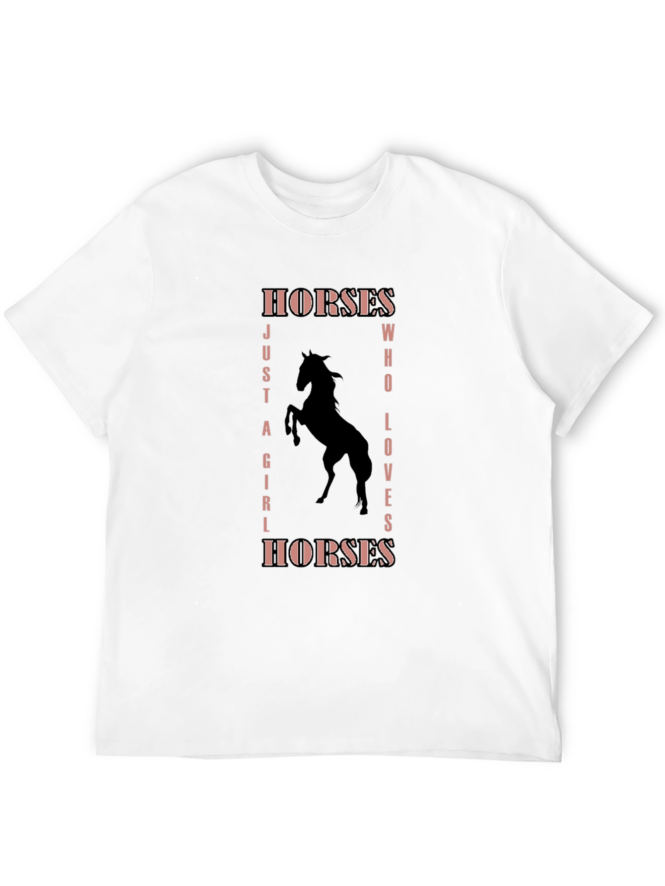 Horses Just A Girl Who Loves T-Shirt