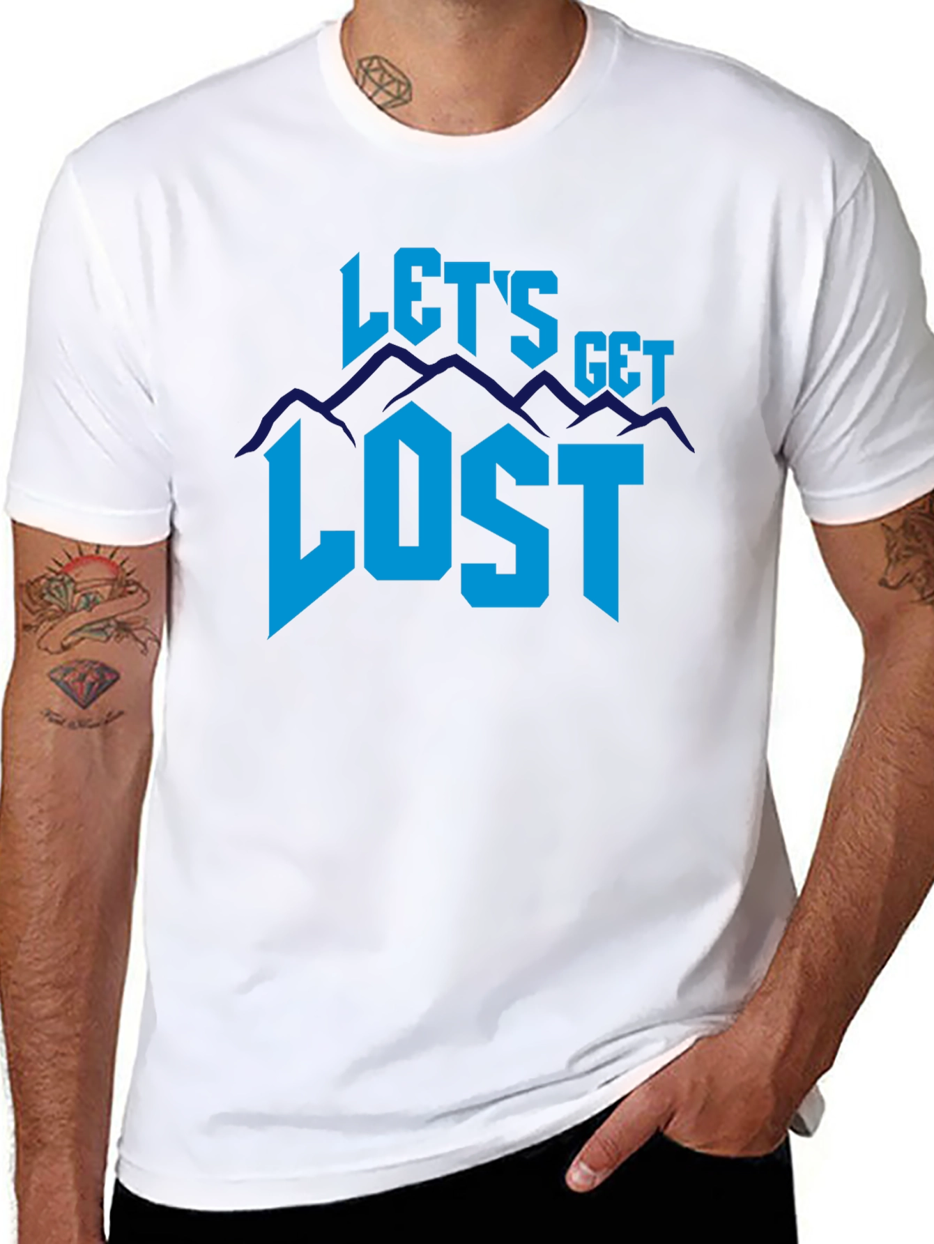 Lets Get Lost T-Shirt - Adventure Tee