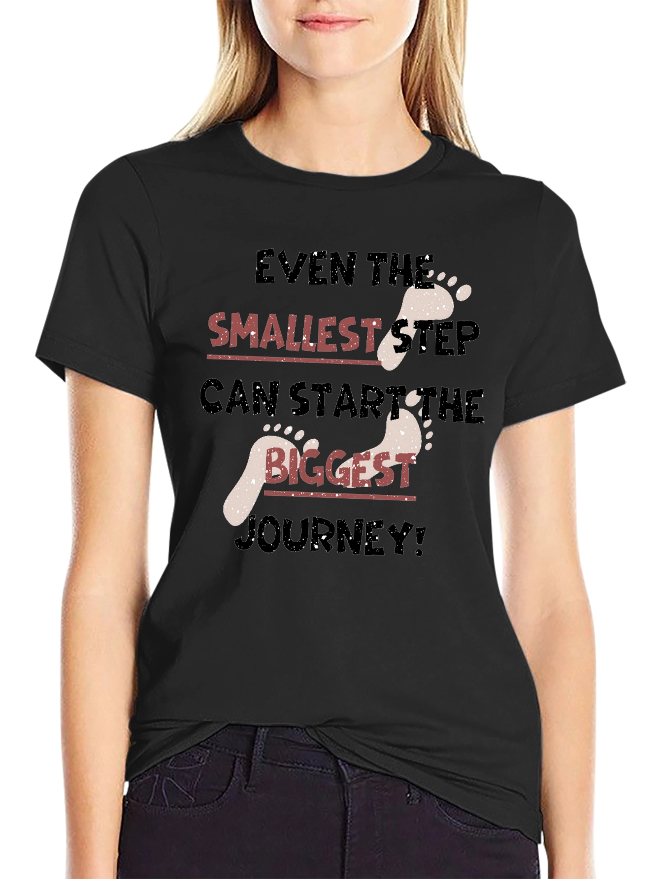 Motivational Step Journey T-Shirt