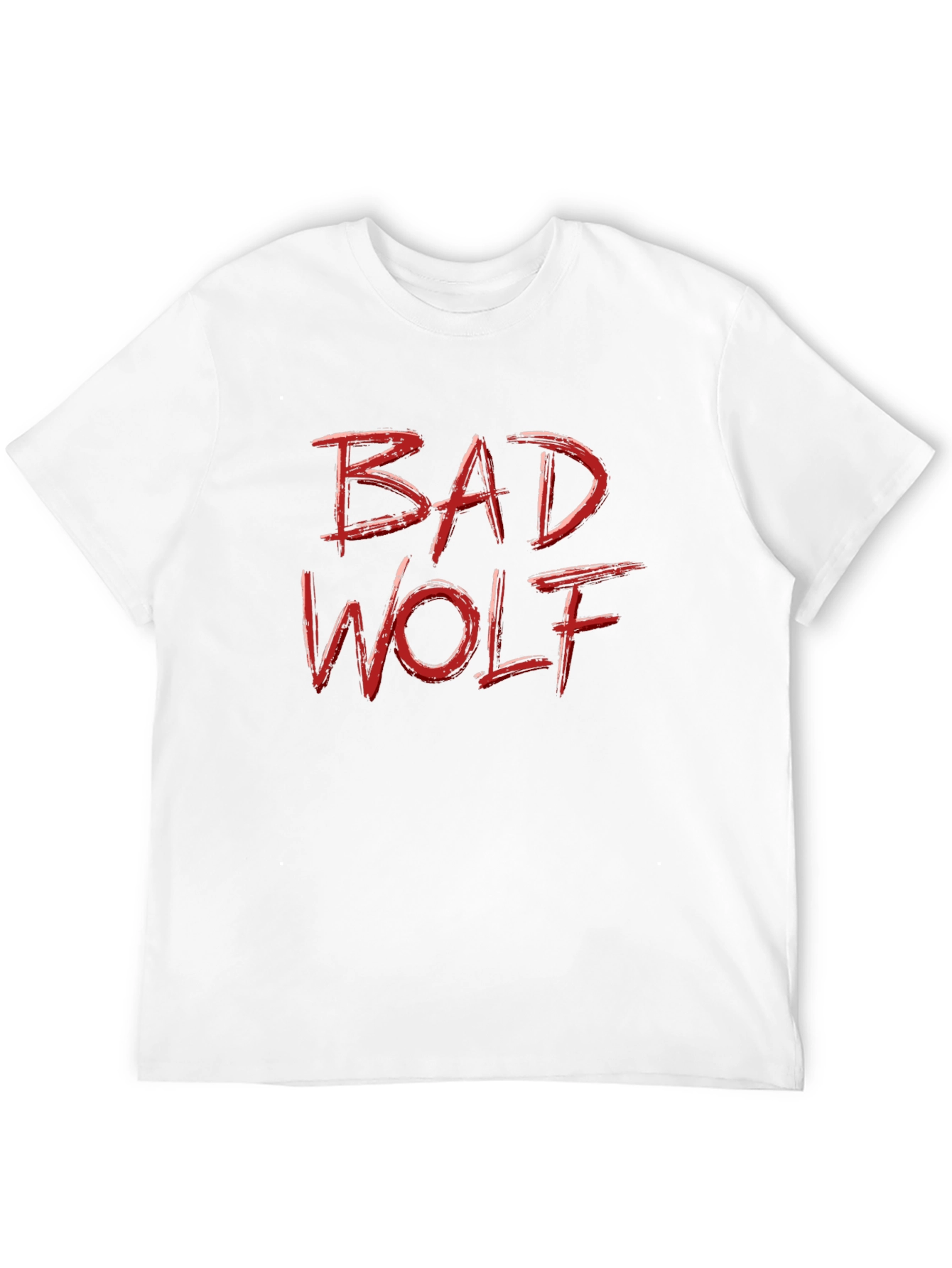 Bad Wolf Graphic Tee - Classic Black Cotton T-Shirt