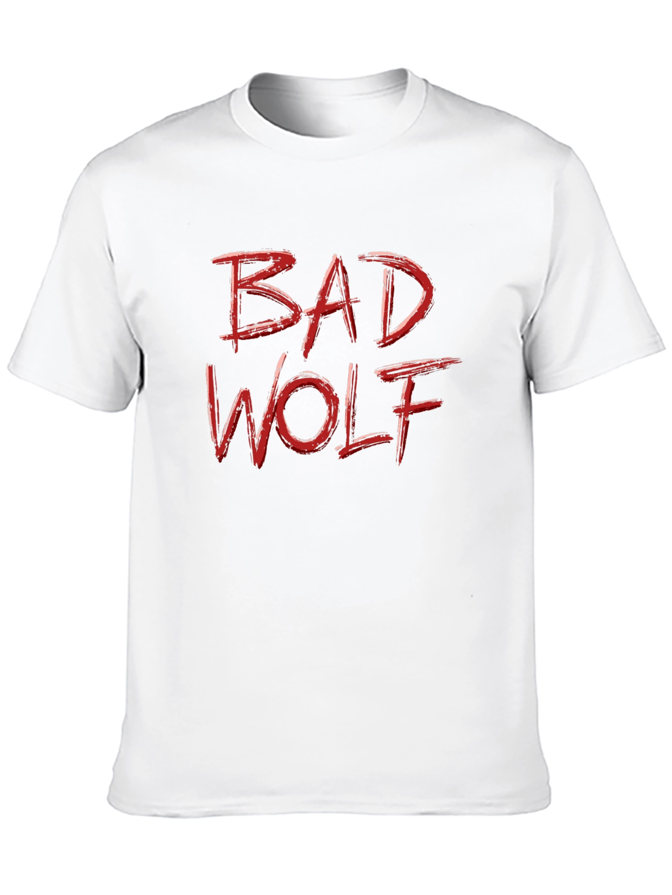 Bad Wolf Graphic Tee - Classic Black Cotton T-Shirt