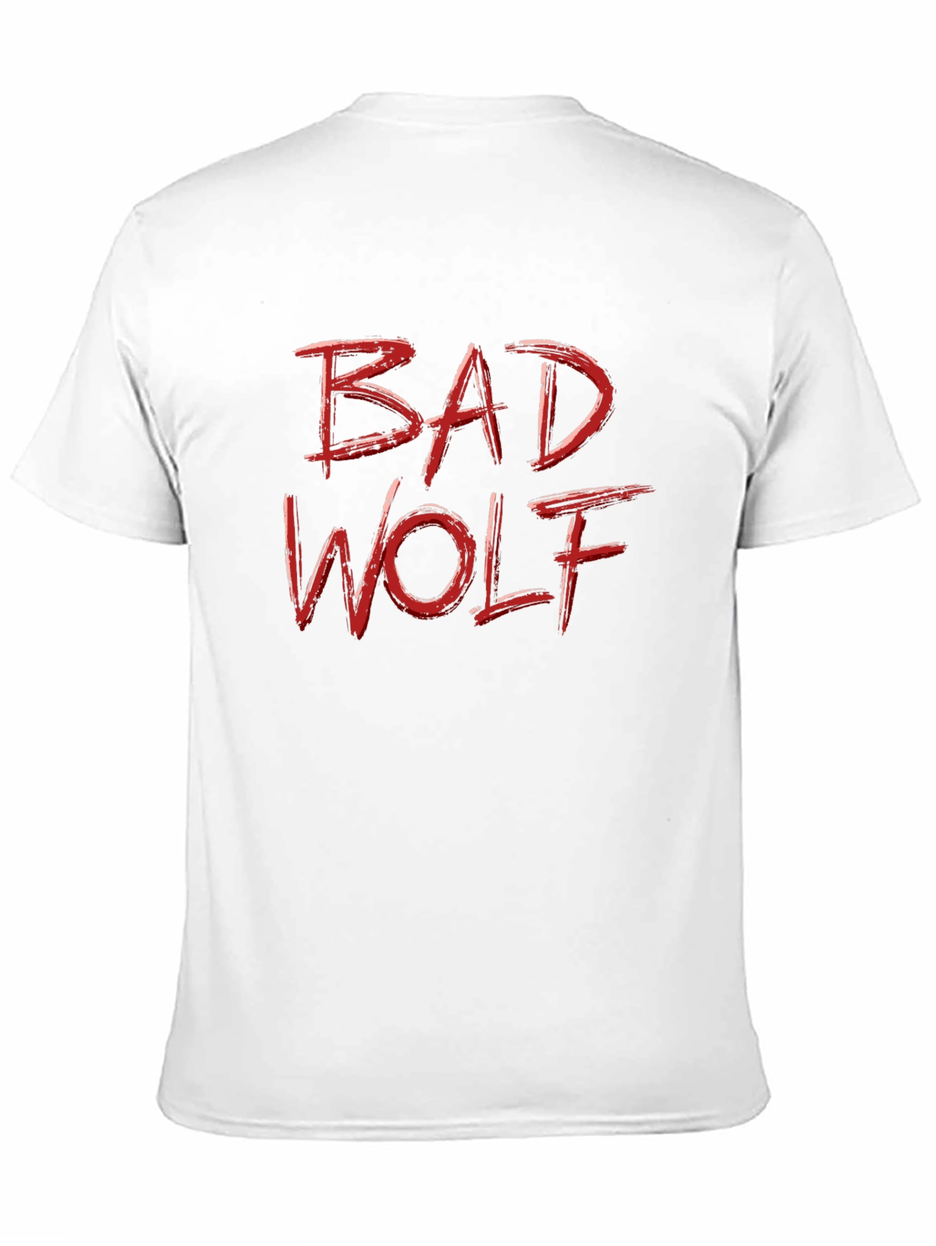 Bad Wolf Graphic Tee - Classic Black Cotton T-Shirt