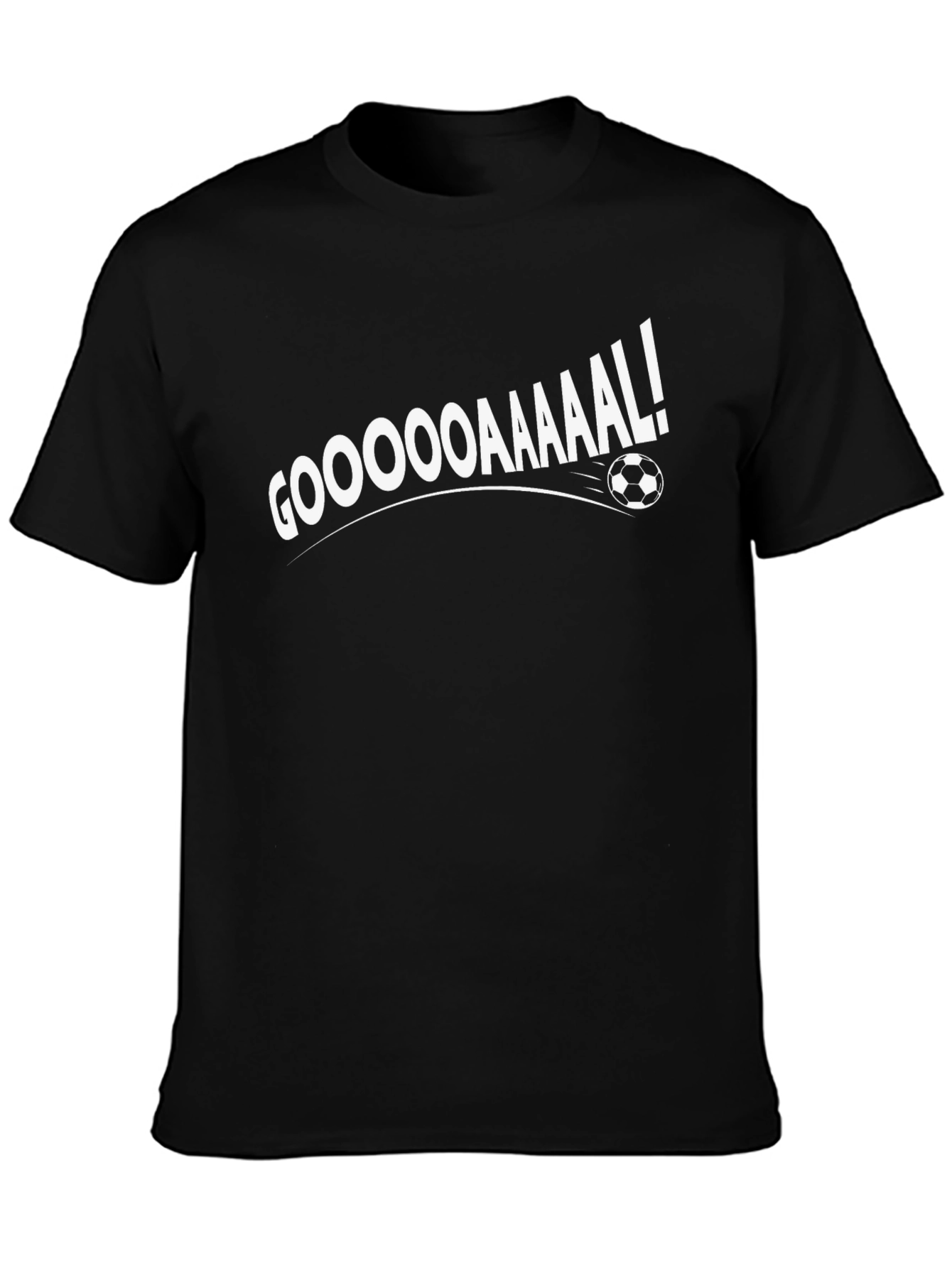 Gooooaaaaal! Soccer T-Shirt - Black