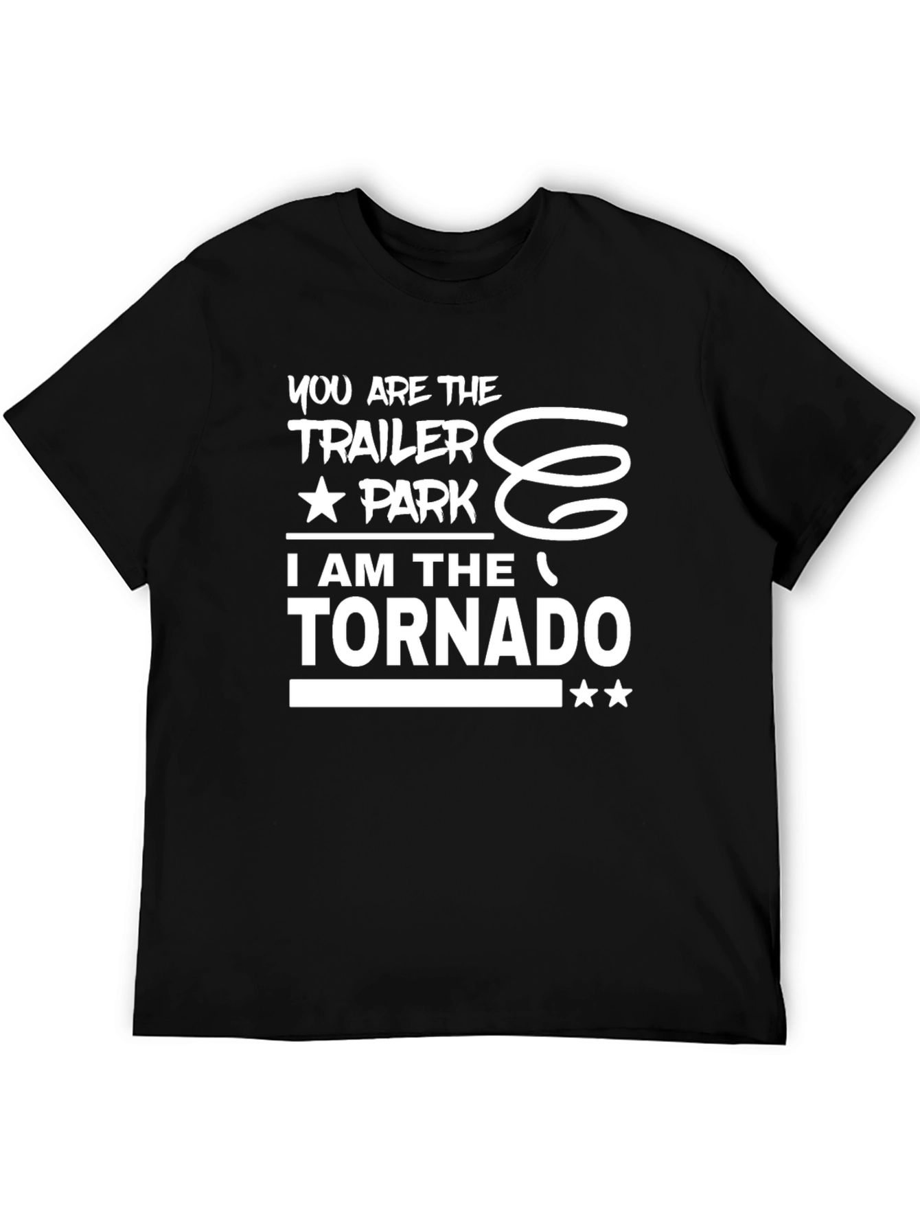 Trailer Park Tornado Novelty T-Shirt