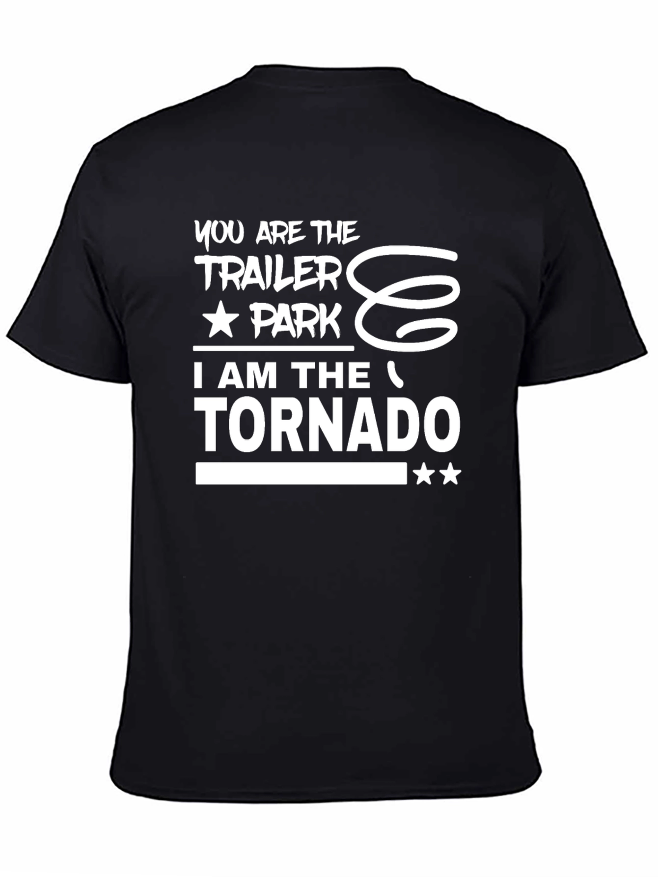 Trailer Park Tornado Novelty T-Shirt