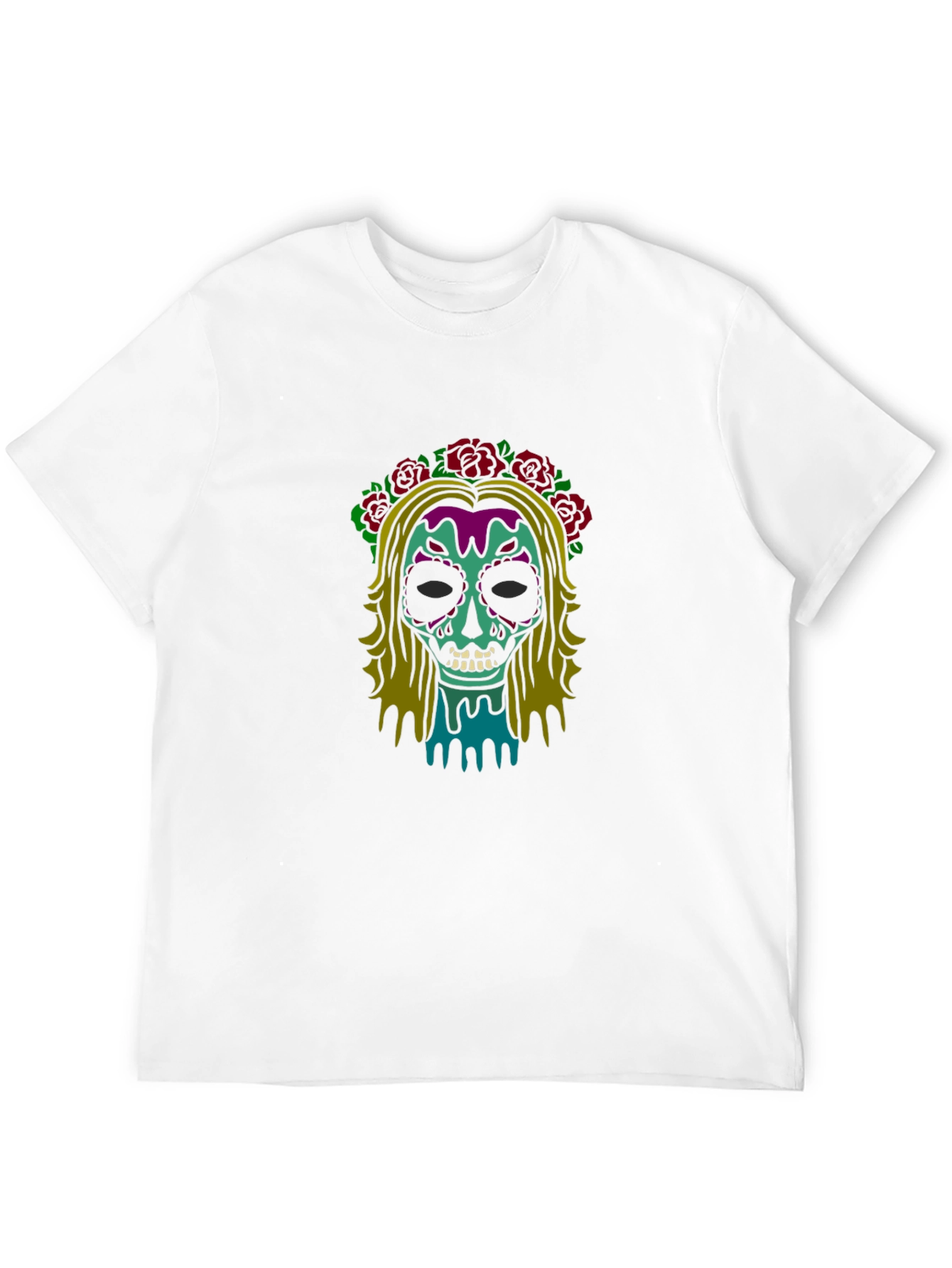 Sugar Skull Tee: Day of the Dead Style