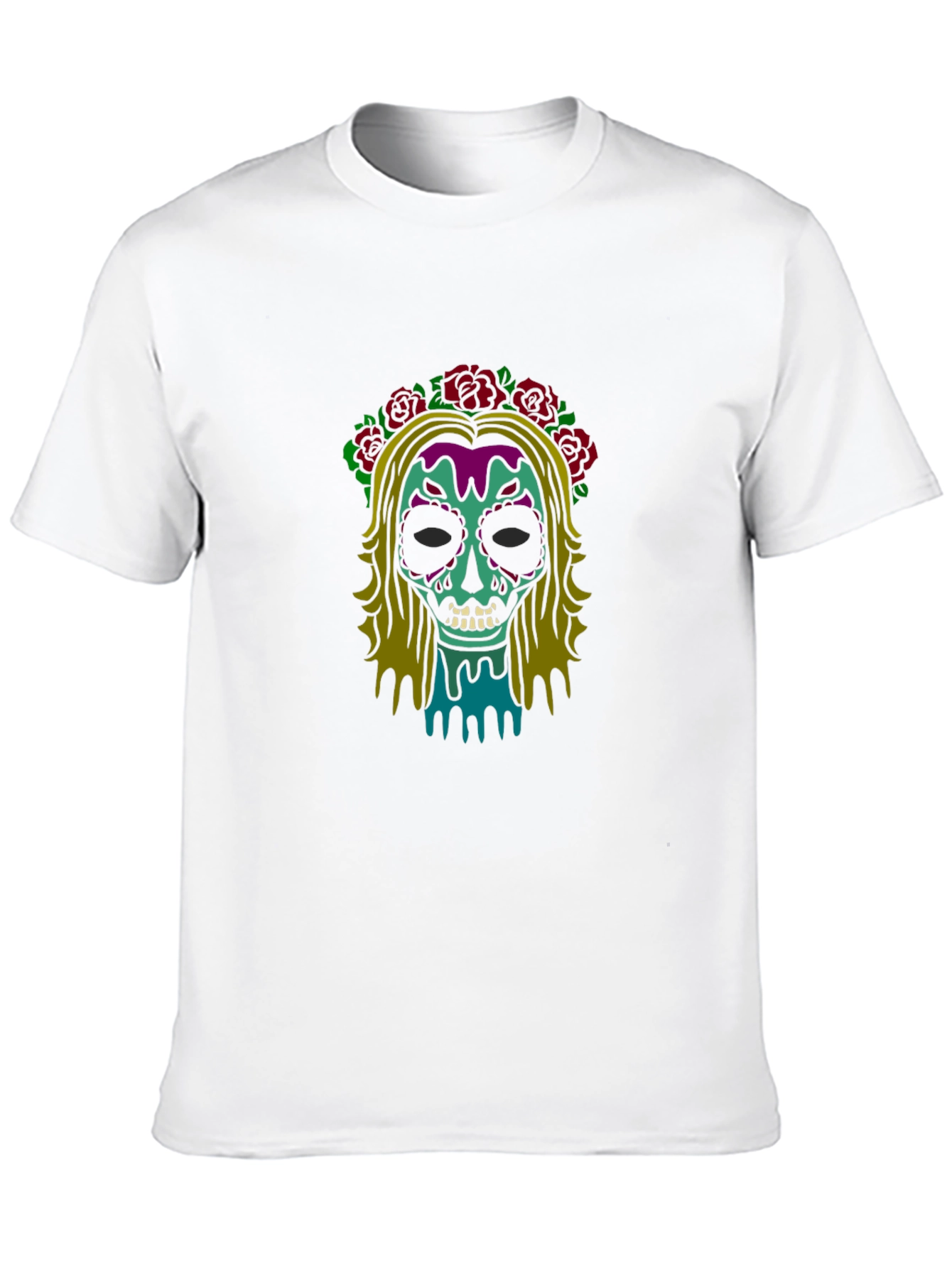 Sugar Skull Tee: Day of the Dead Style