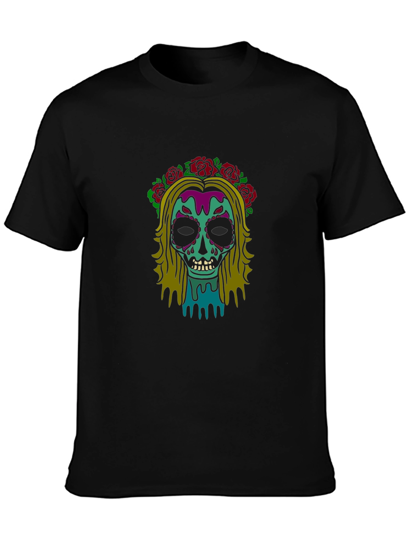 Sugar Skull Tee: Day of the Dead Style