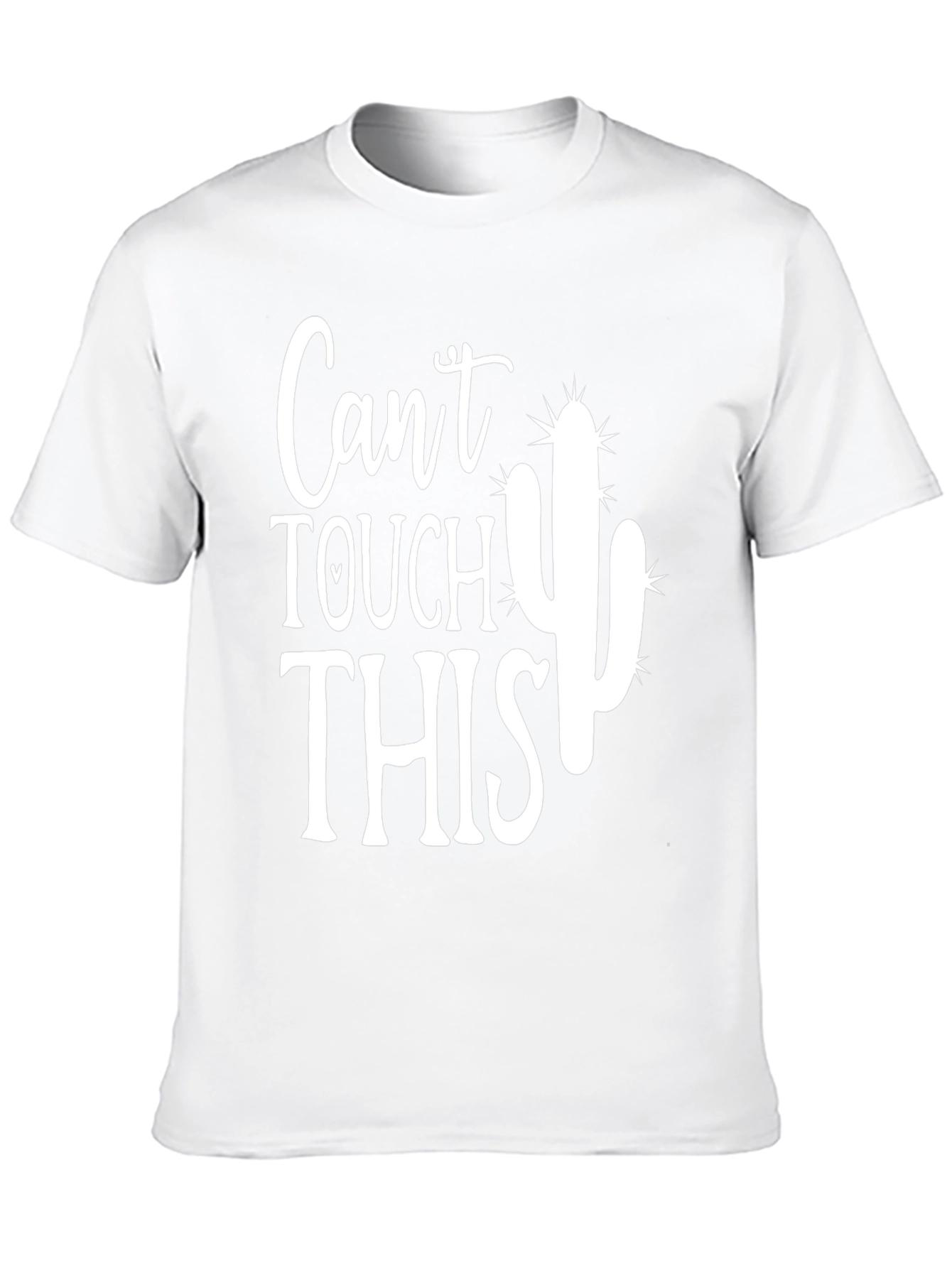 Mens Cant Touch This Cactus Graphic Tee