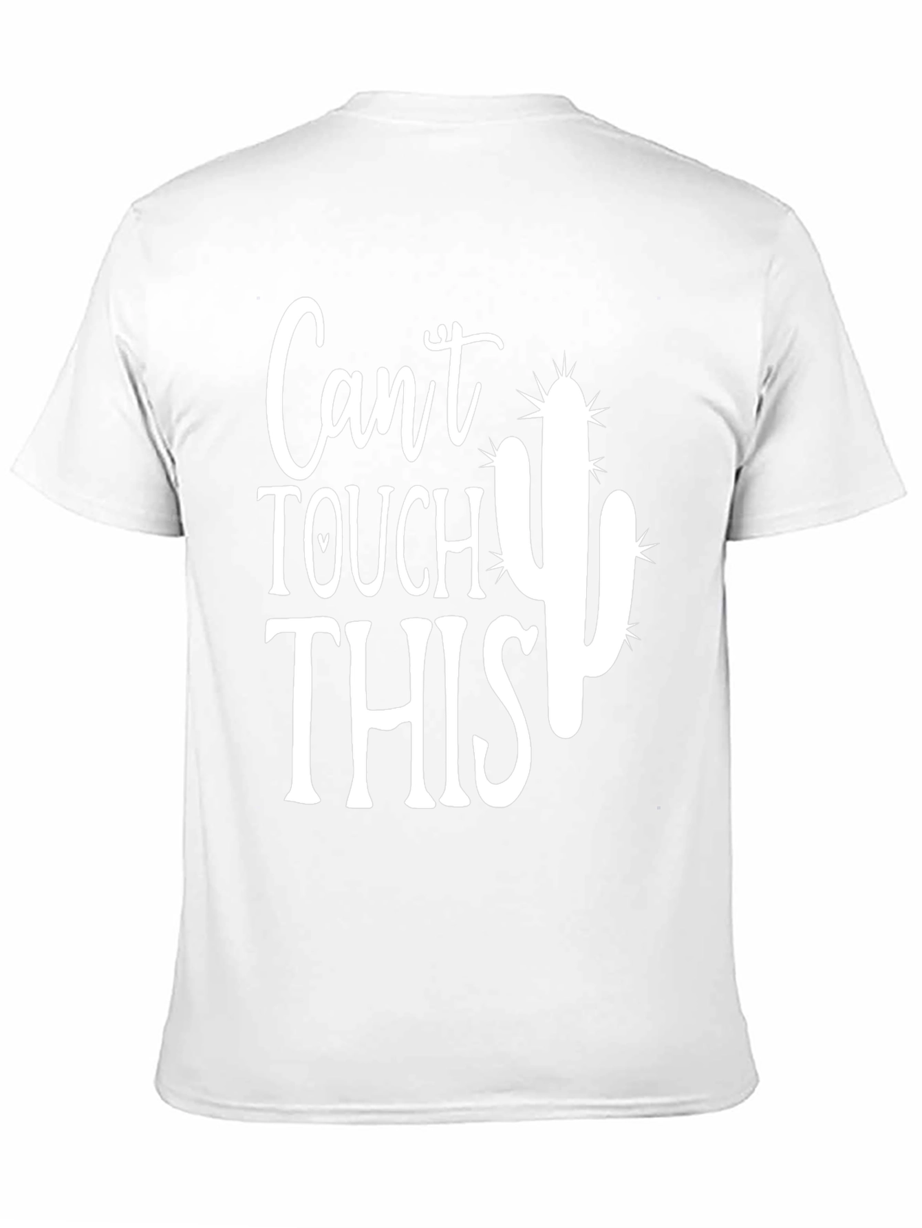Mens Cant Touch This Cactus Graphic Tee