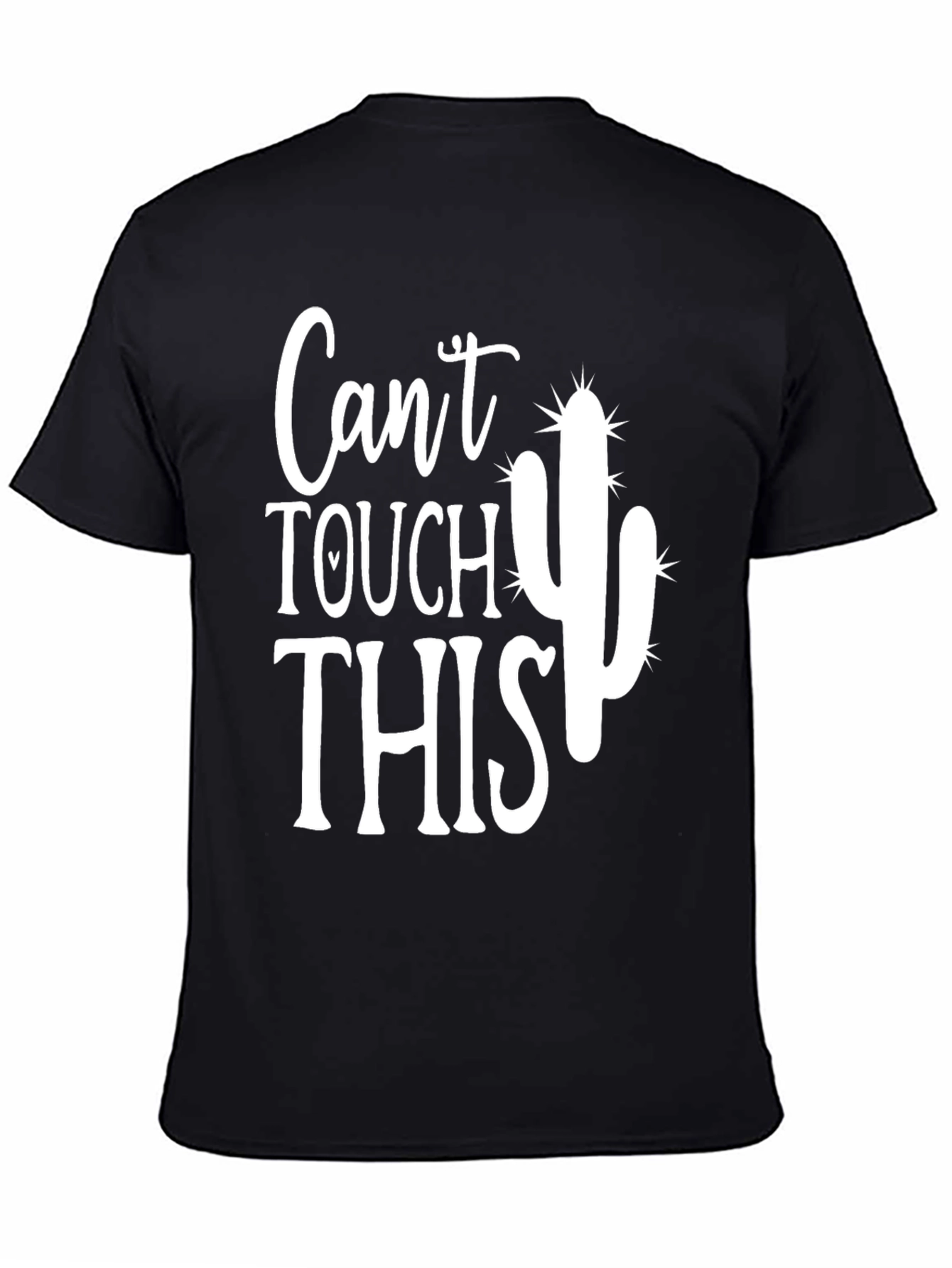 Mens Cant Touch This Cactus Graphic Tee