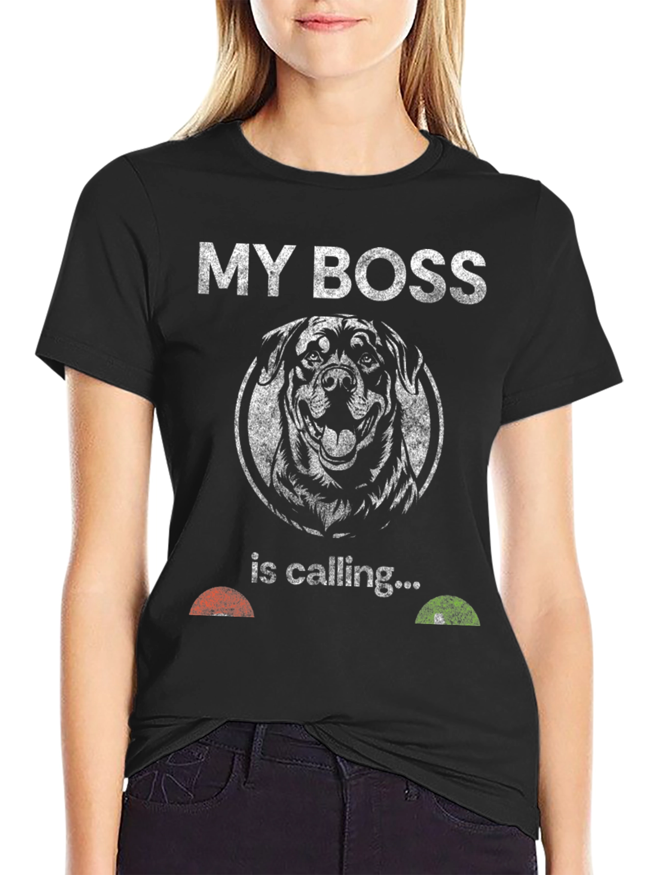 My Boss Rottweiler Dog T-Shirt