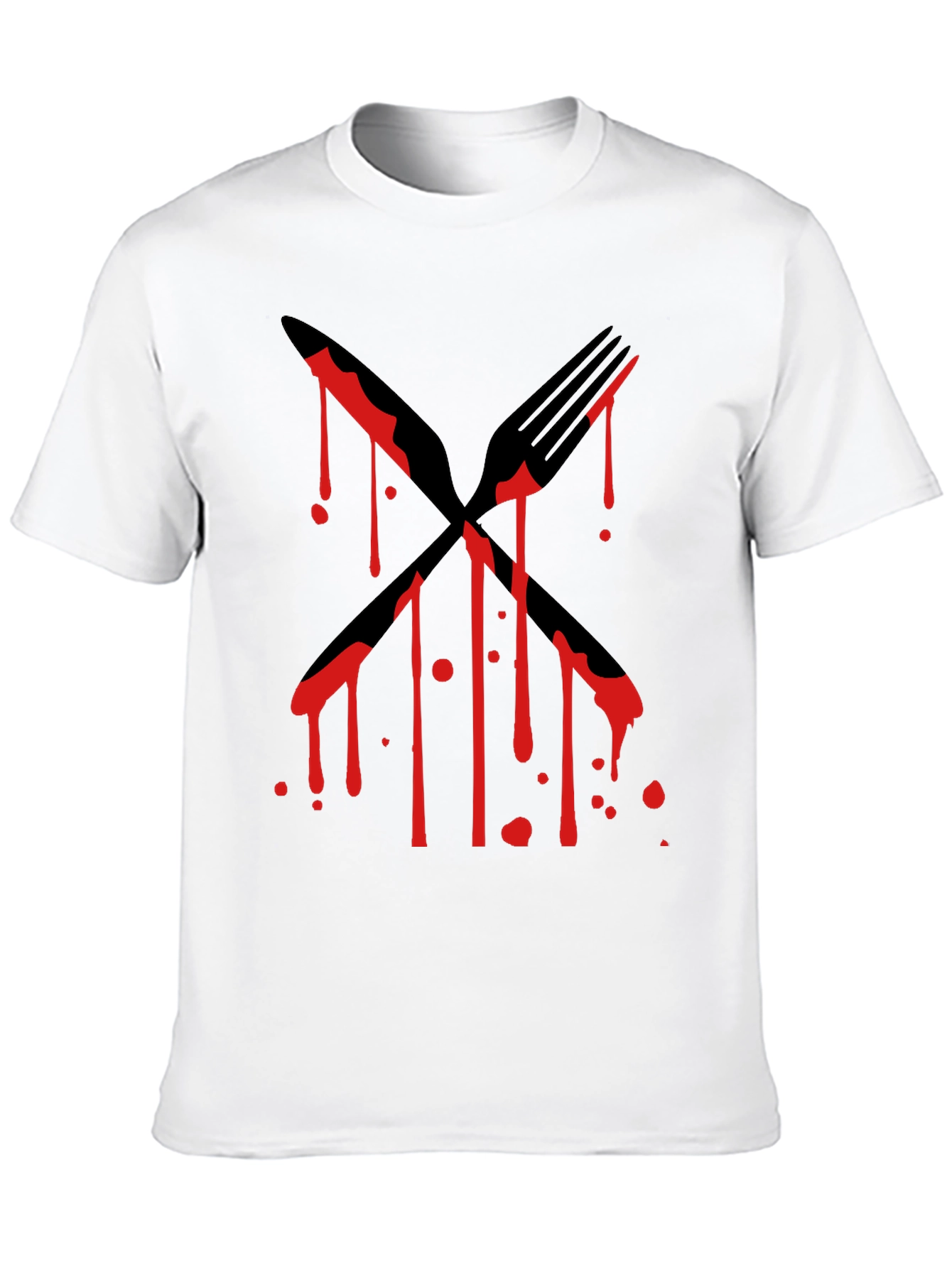 Bloody Cutlery Black T-Shirt