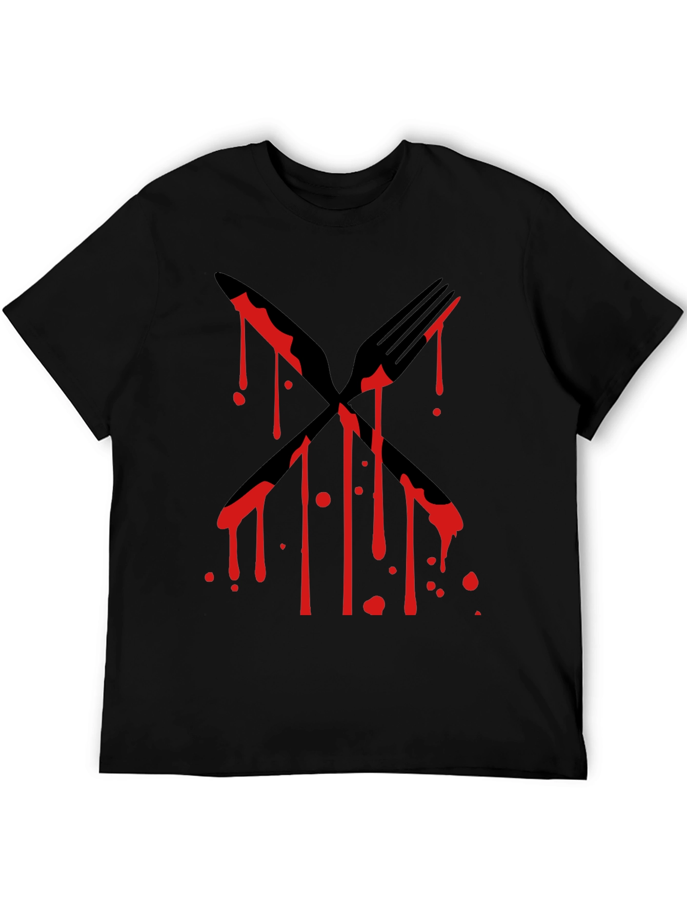 Bloody Cutlery Black T-Shirt