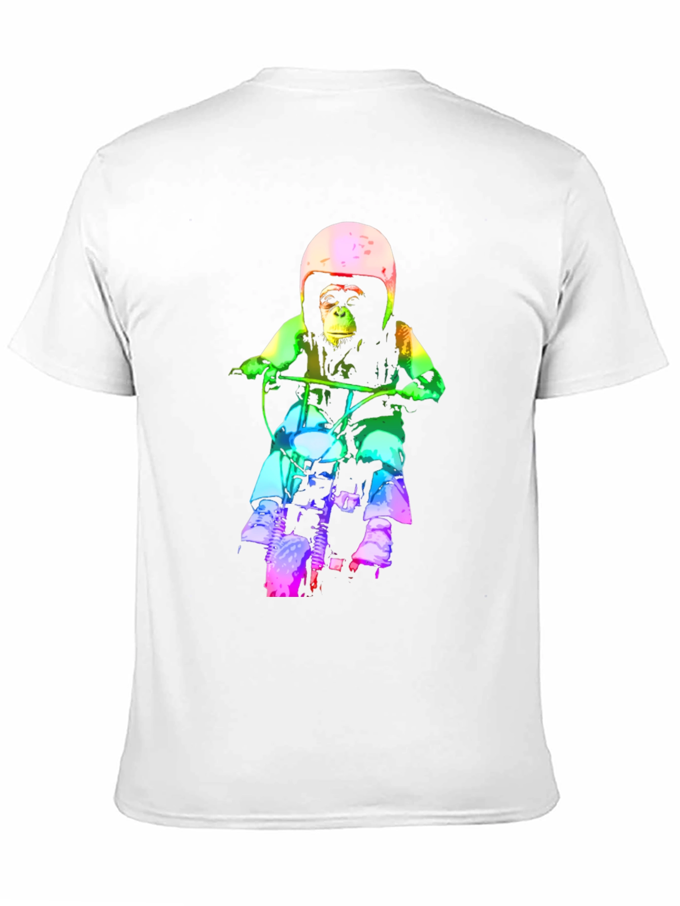 Monkey Biker T-Shirt - Unique Graphic Tee