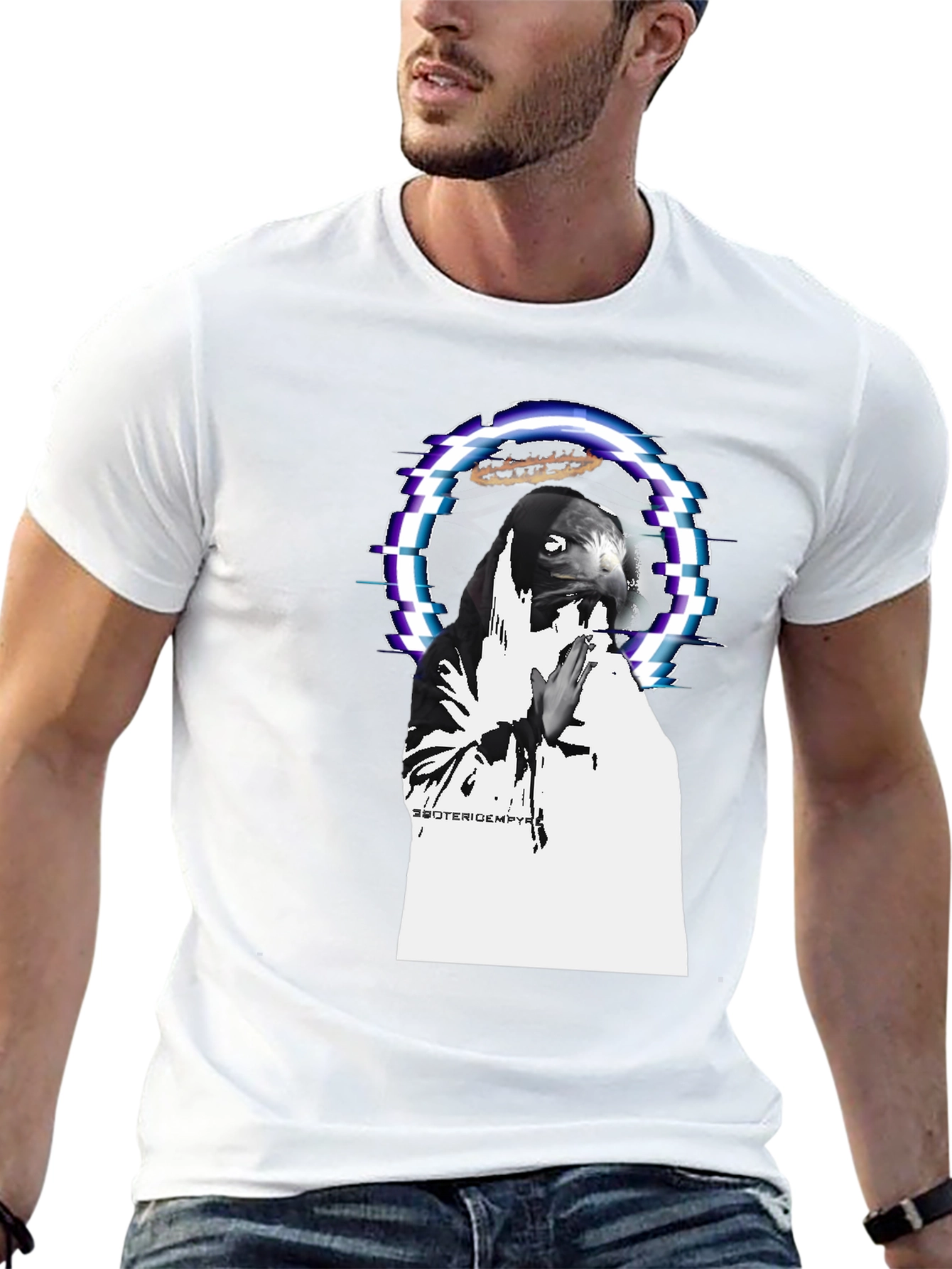 Mystical Seal T-Shirt - Black Graphic Tee