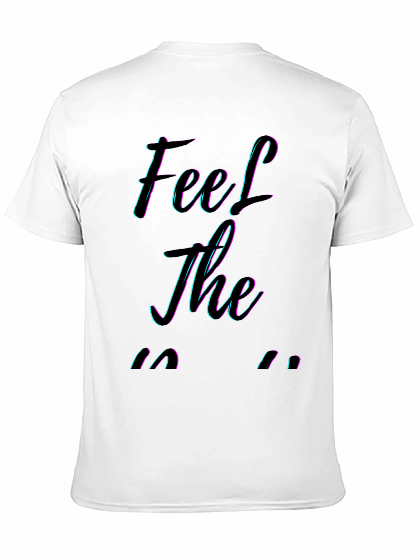 Feel The Music Black Graphic Tee