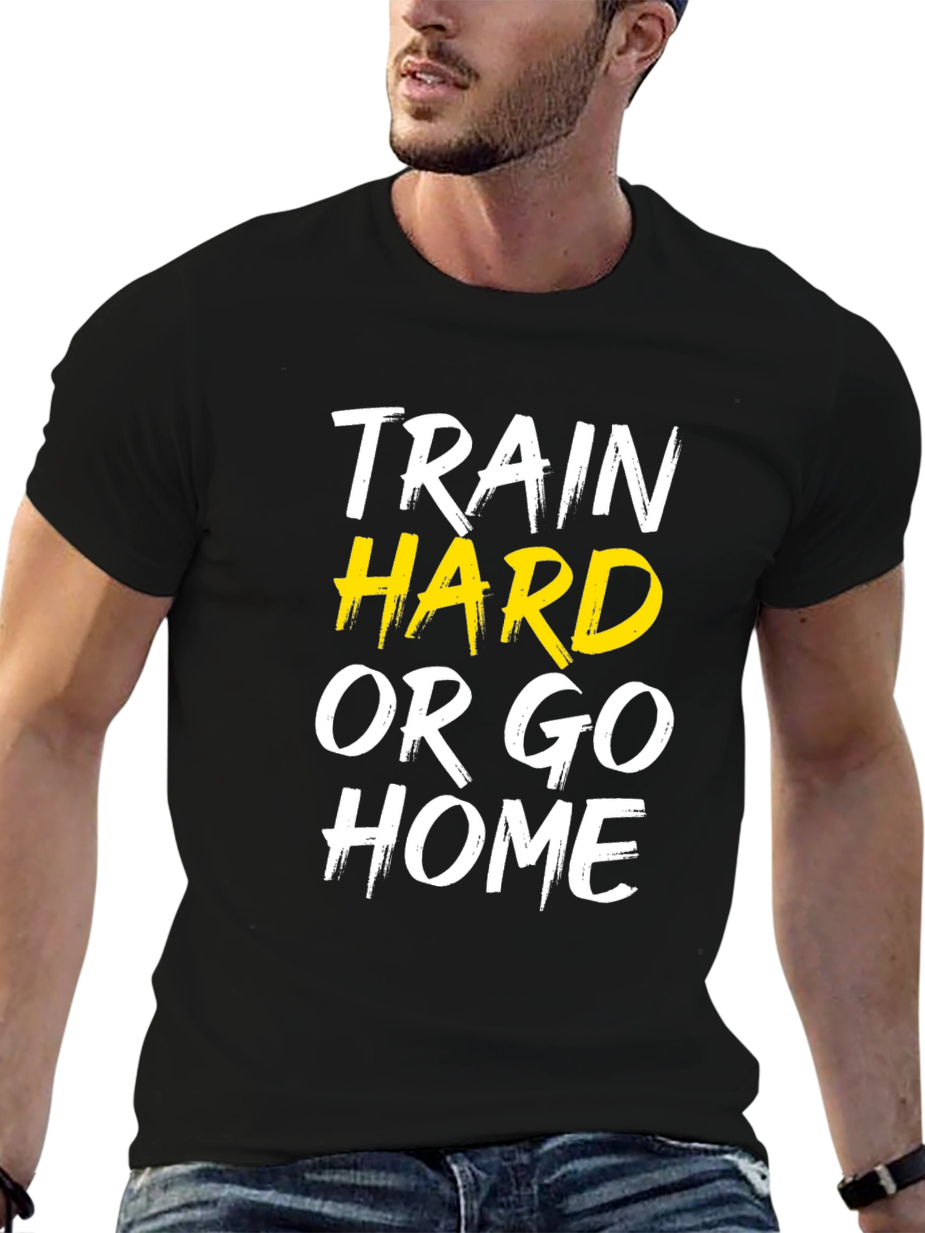 Train Hard or Go Home Graphic Tee