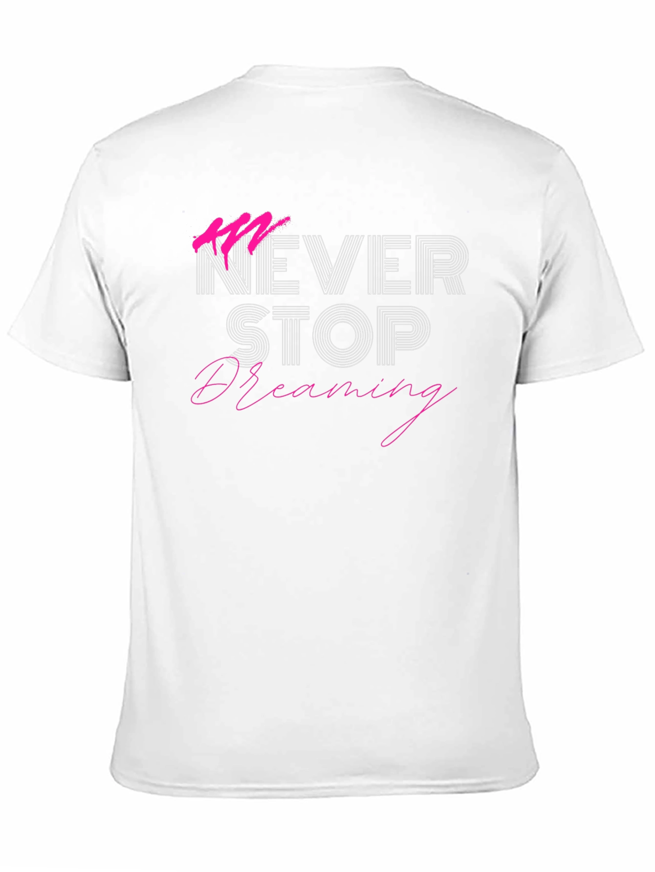 Never Stop Dreaming Graphic Tee - Black