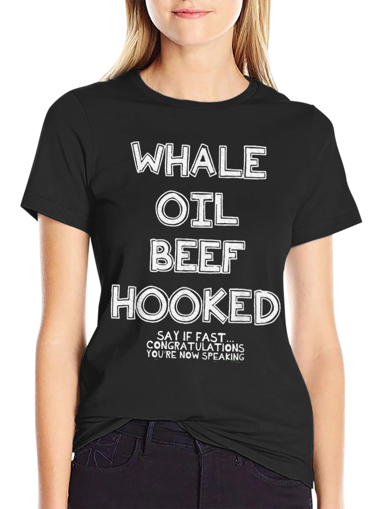 Whale Oil Beef Hooked T-Shirt