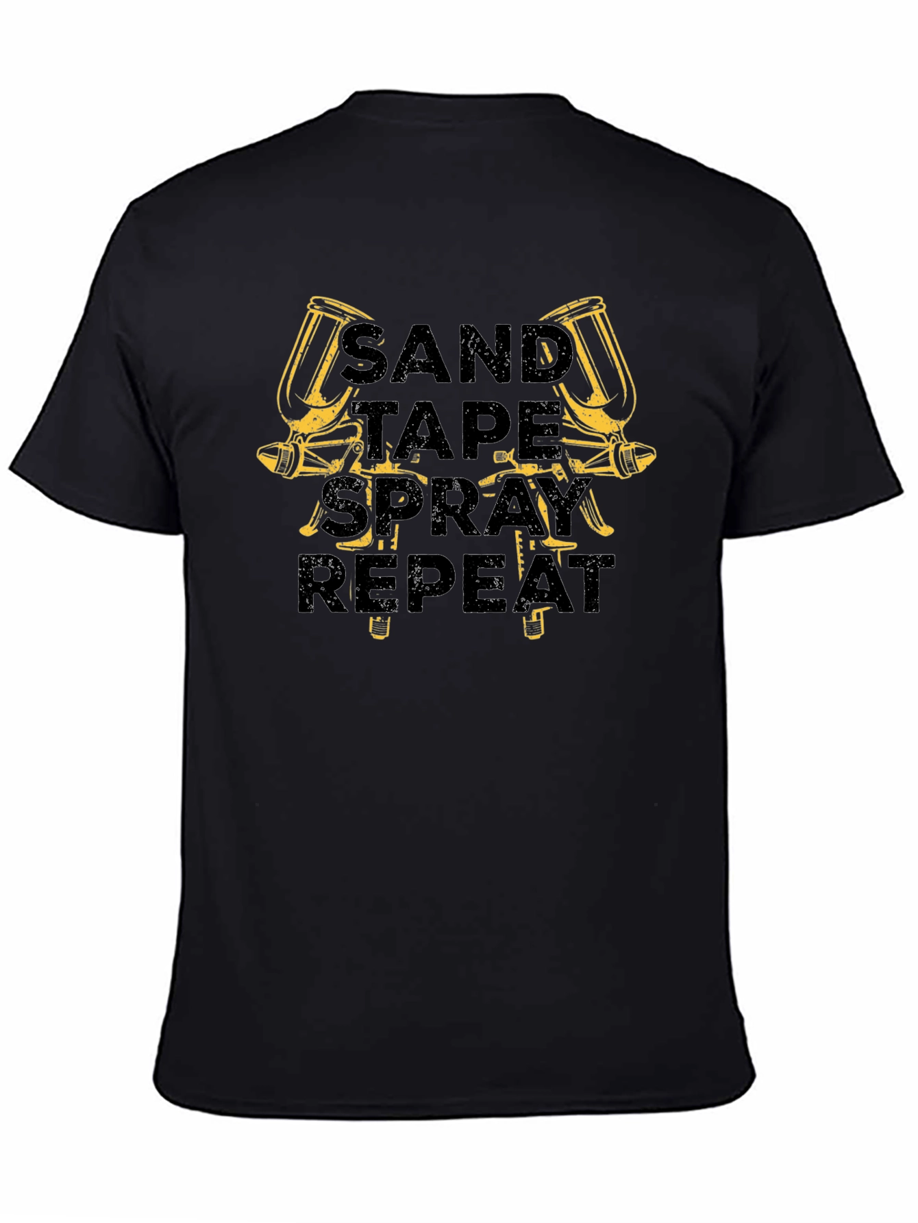 Sand Tape Spray Repeat Graphic Tee