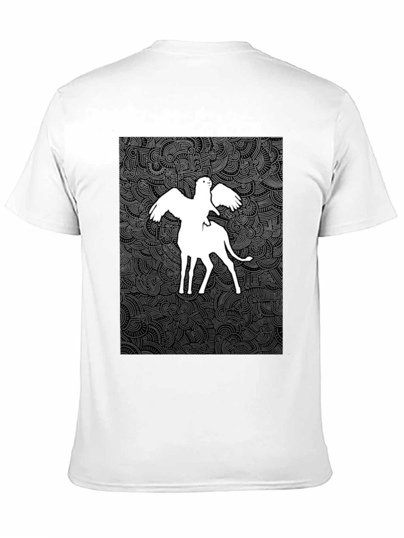 Abstract Bird & Horse T-Shirt