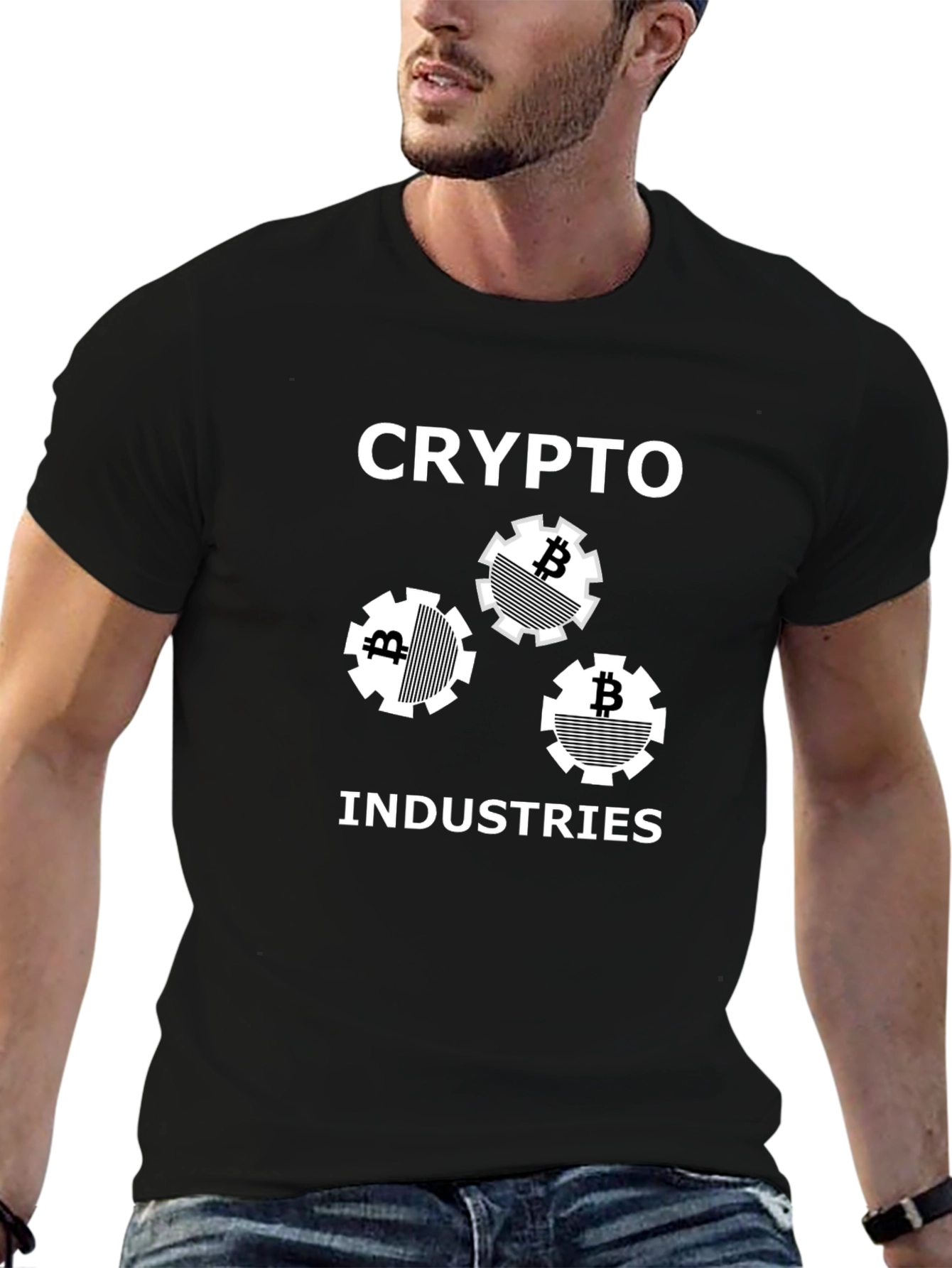 Crypto Industries Graphic T-Shirt