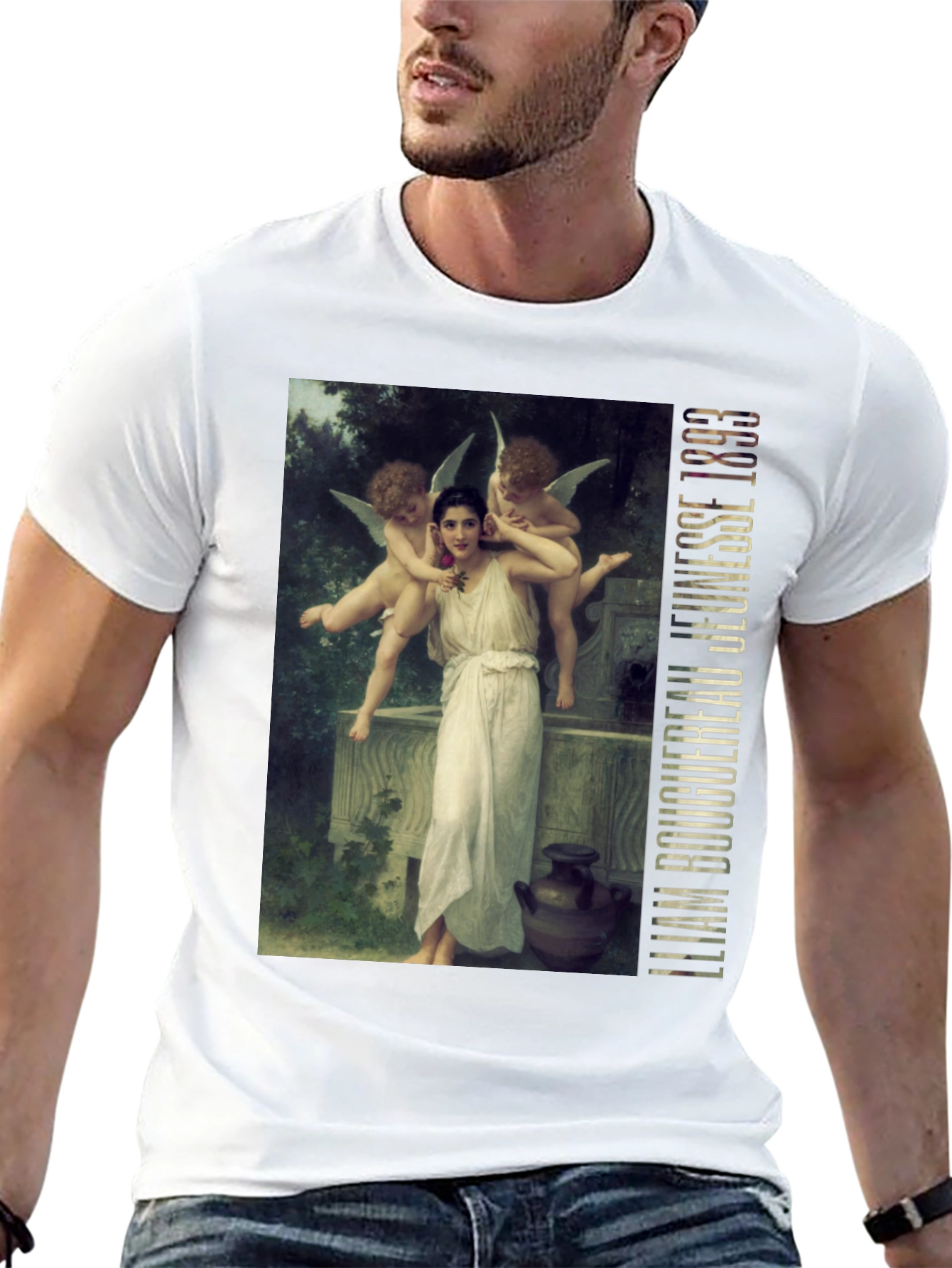 Bouguereau Jeunesse 1893 Graphic T-Shirt