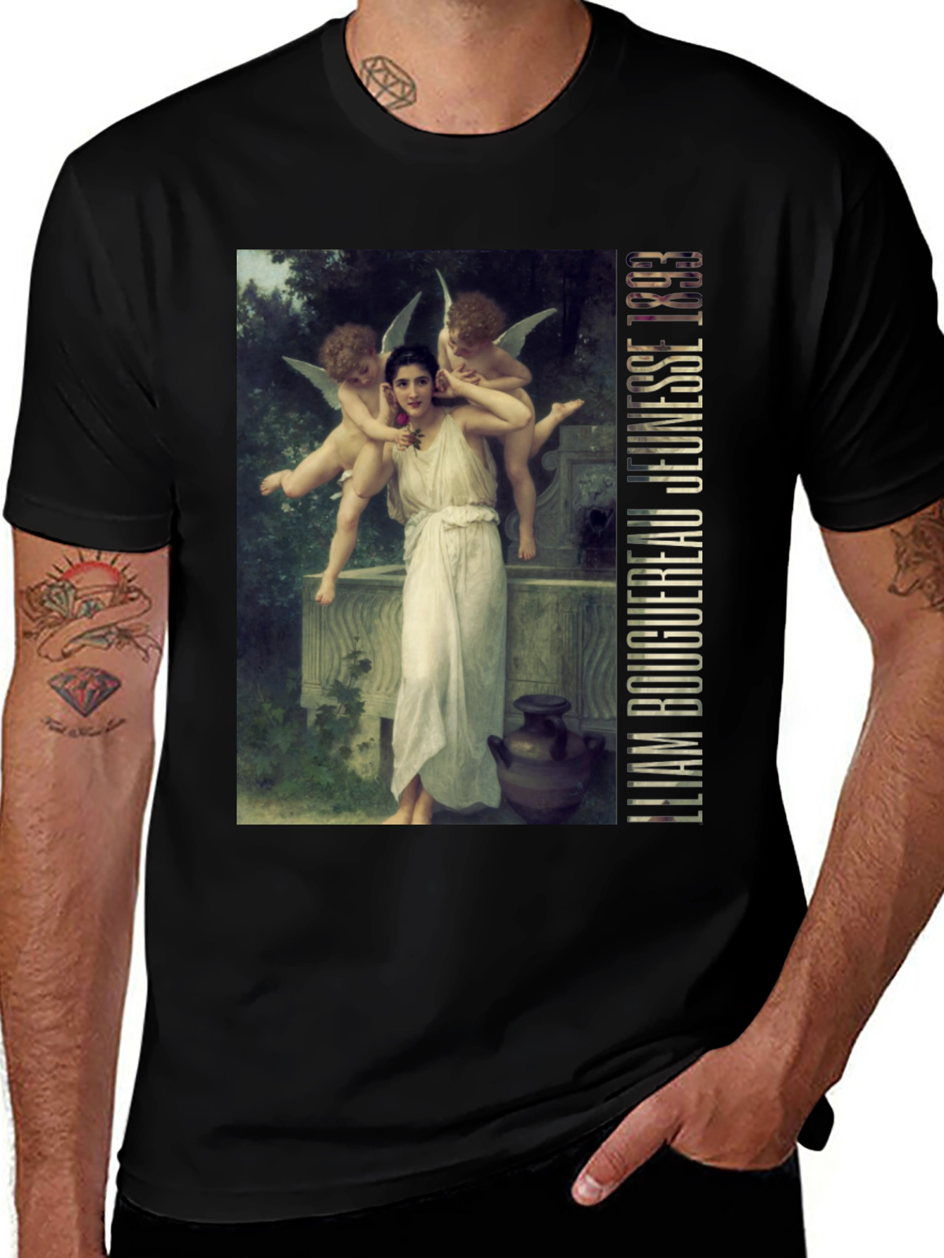 Bouguereau Jeunesse 1893 Graphic T-Shirt