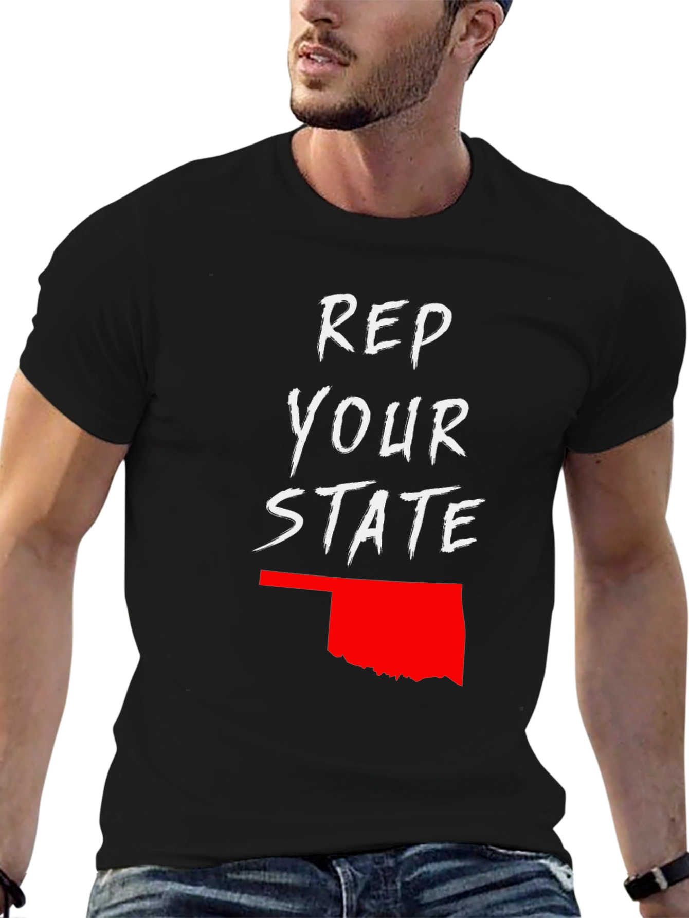 Rep Your State Oklahoma Graphic Tee