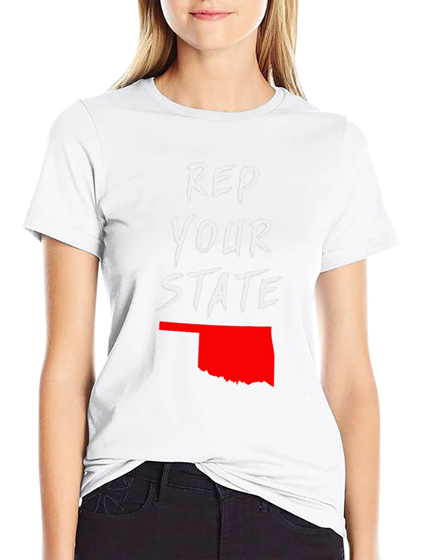 Rep Your State Oklahoma Graphic Tee