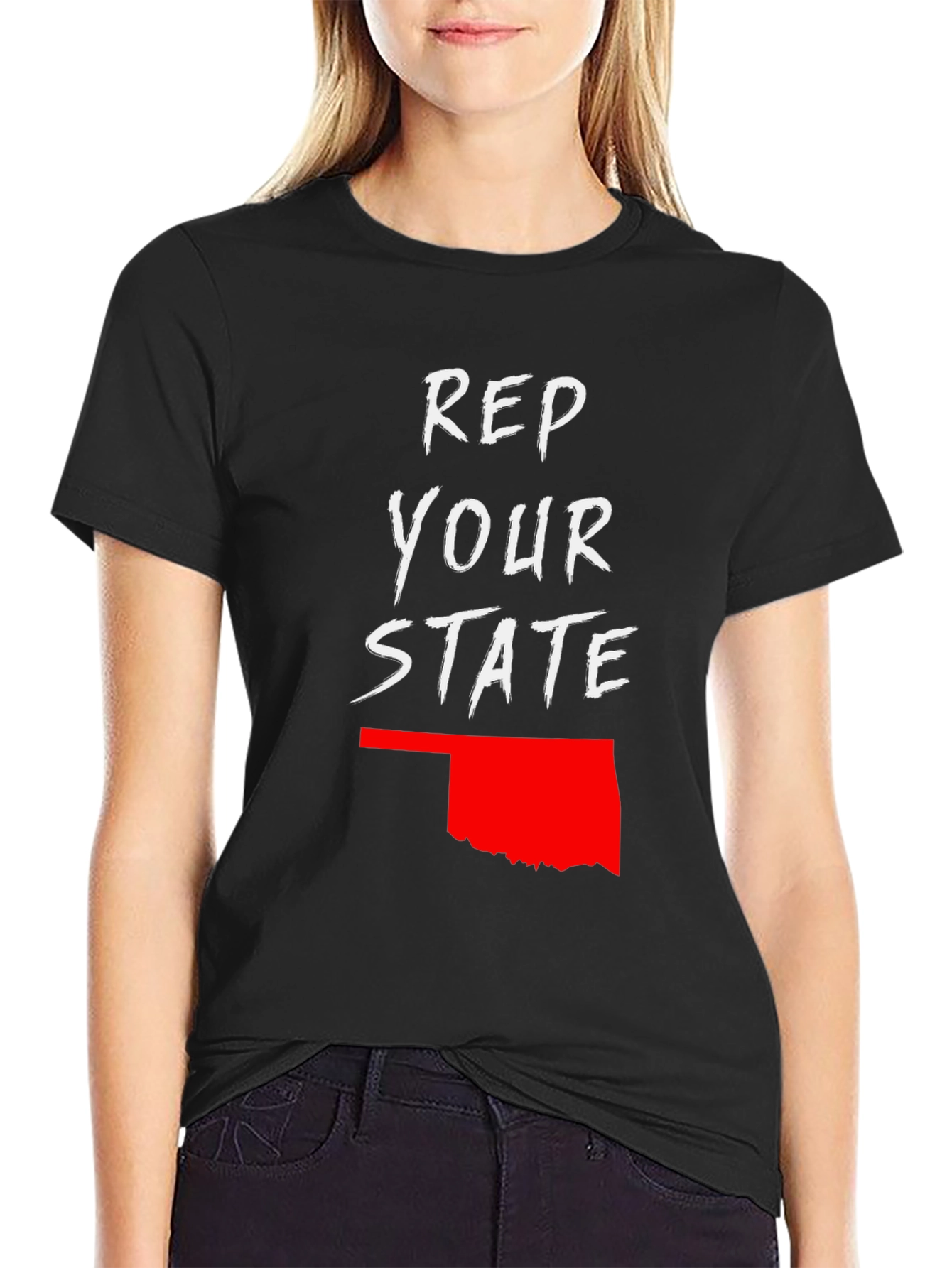 Rep Your State Oklahoma Graphic Tee