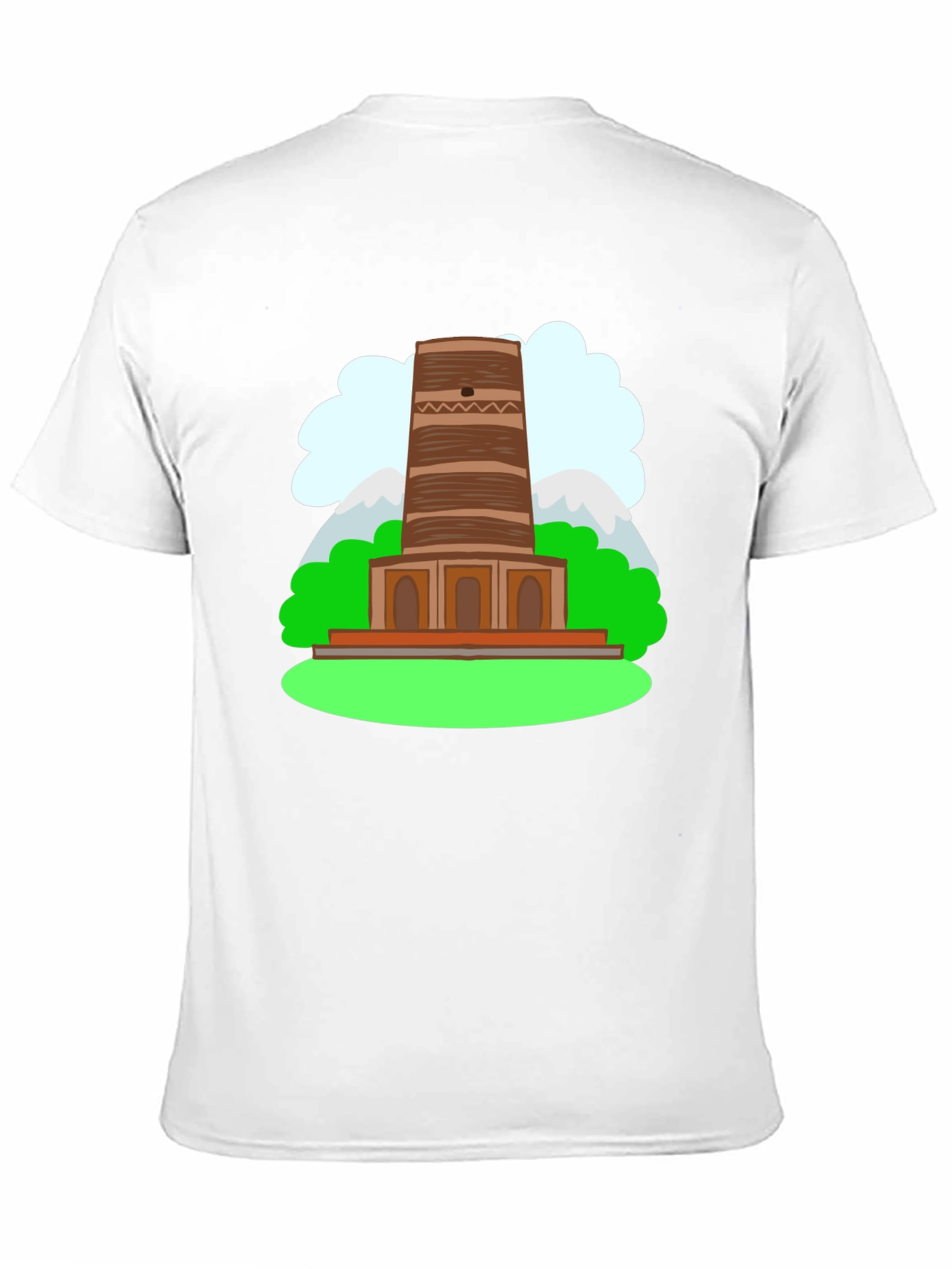 Tower Graphic Tee - Unique Landmark Design