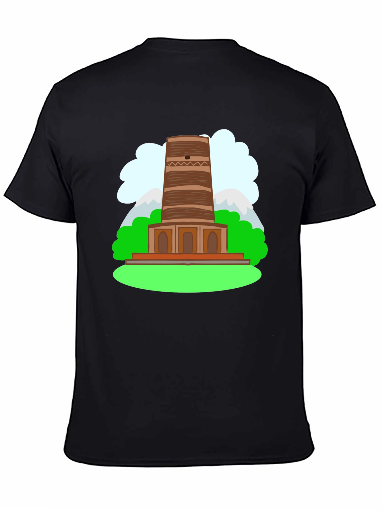 Tower Graphic Tee - Unique Landmark Design