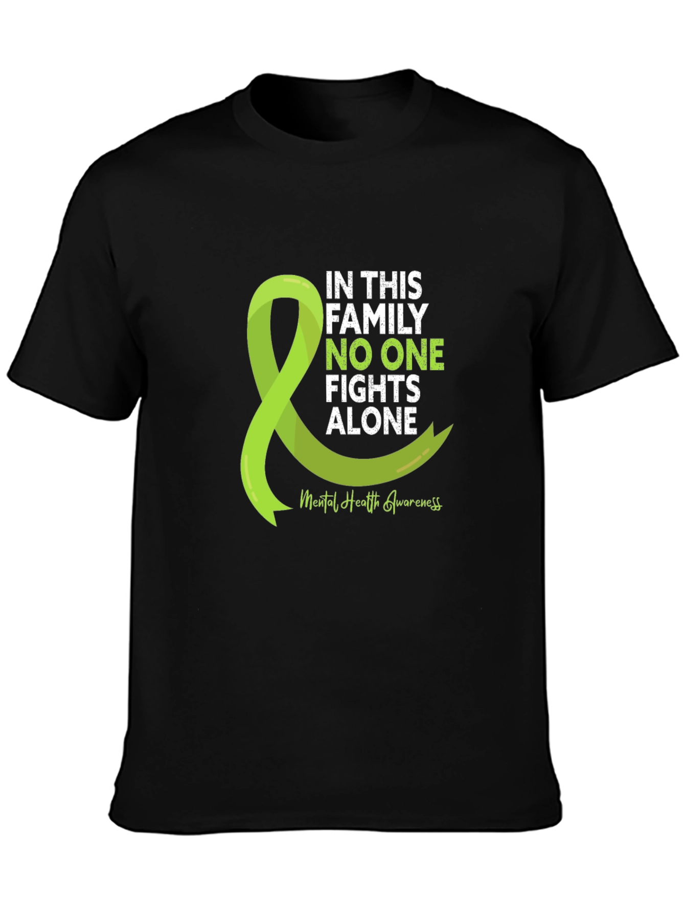 Mental Health Awareness Ribbon T-Shirt