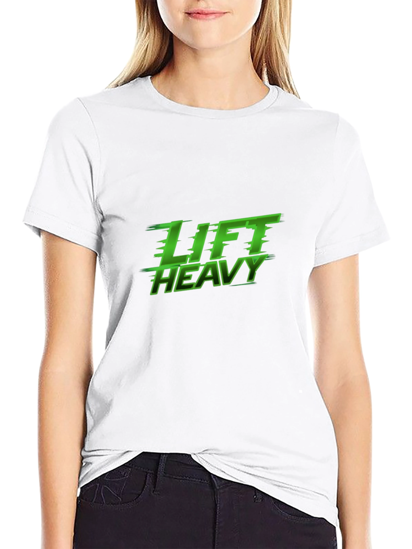 Lift Heavy Black T-Shirt