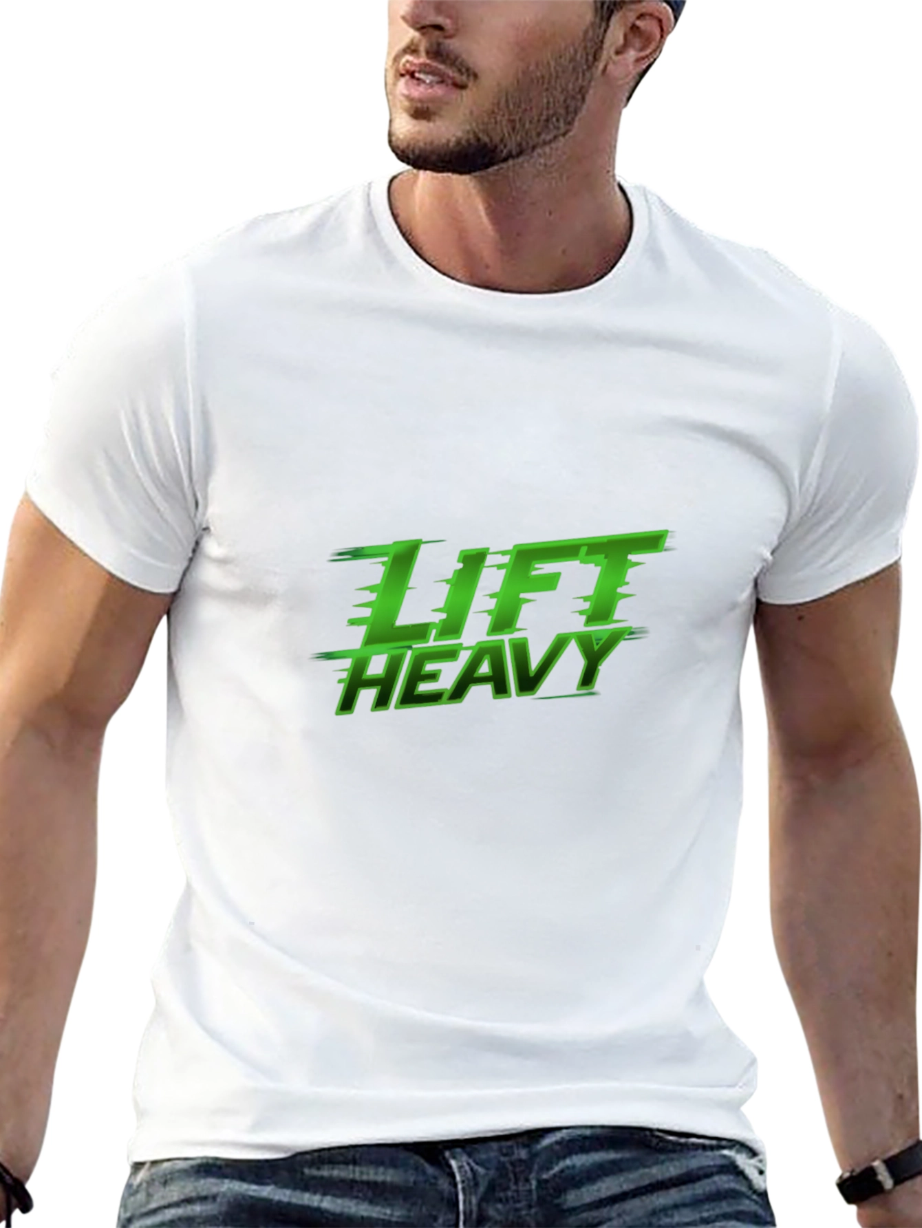 Lift Heavy Black T-Shirt