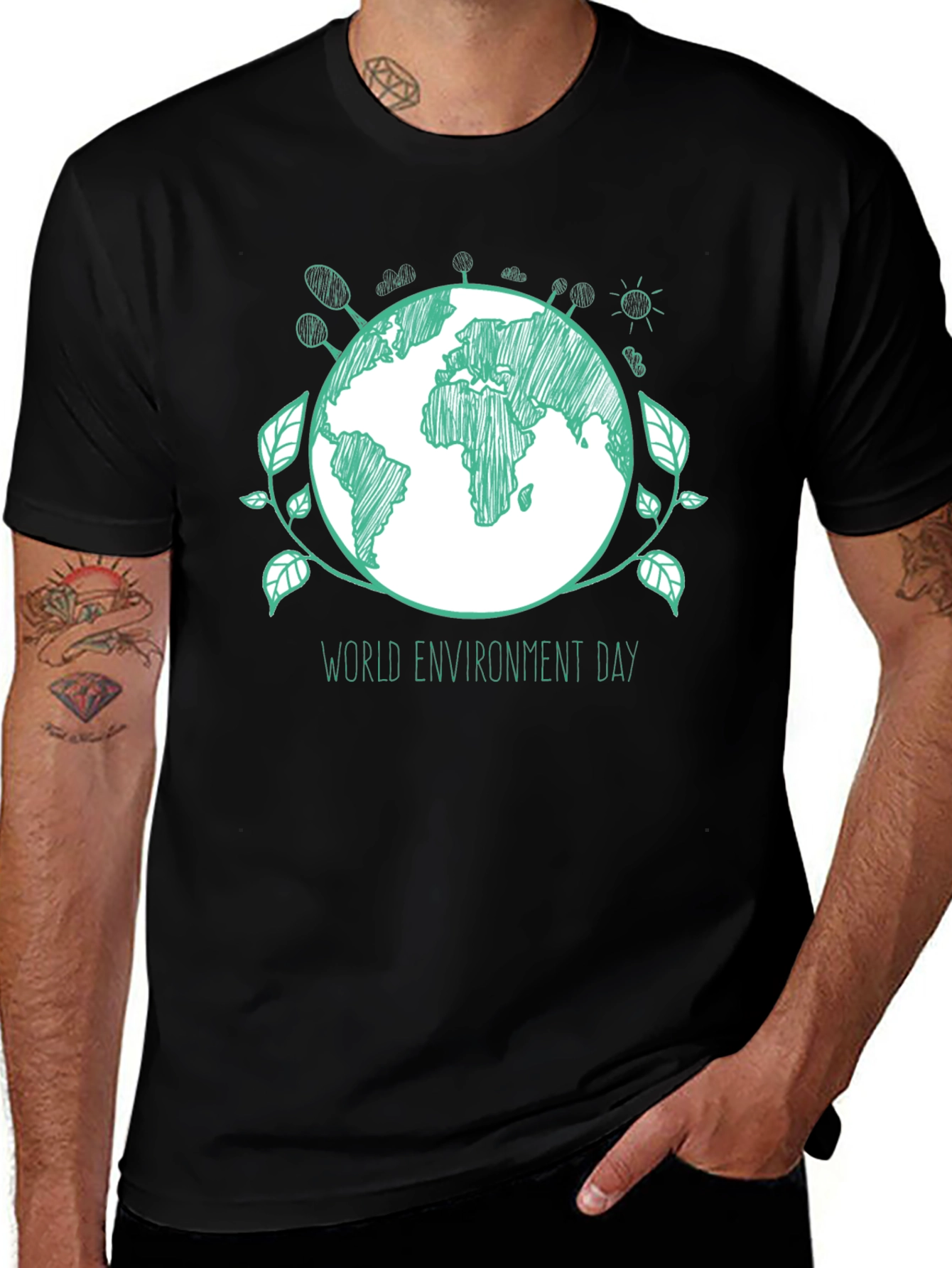 Eco-Friendly World Environment Day T-Shirt