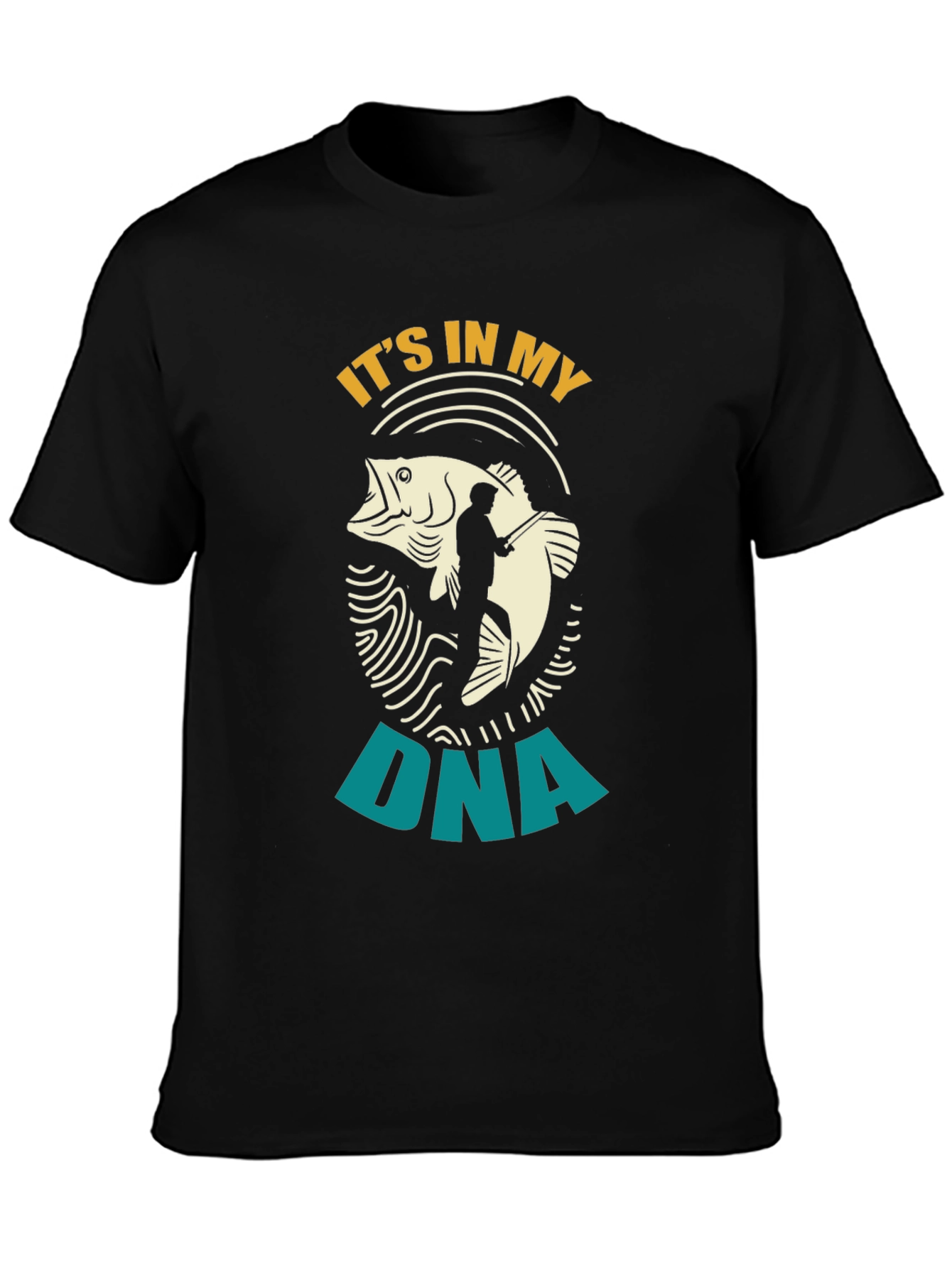 Its In My DNA Fishing T-Shirt
