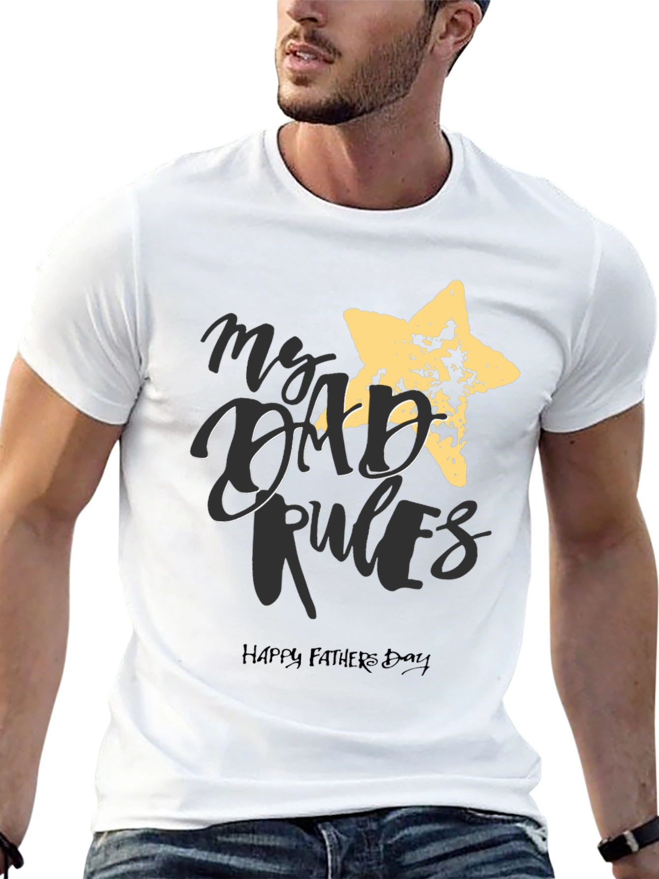 My Dad Rules T-Shirt - Fathers Day Gift