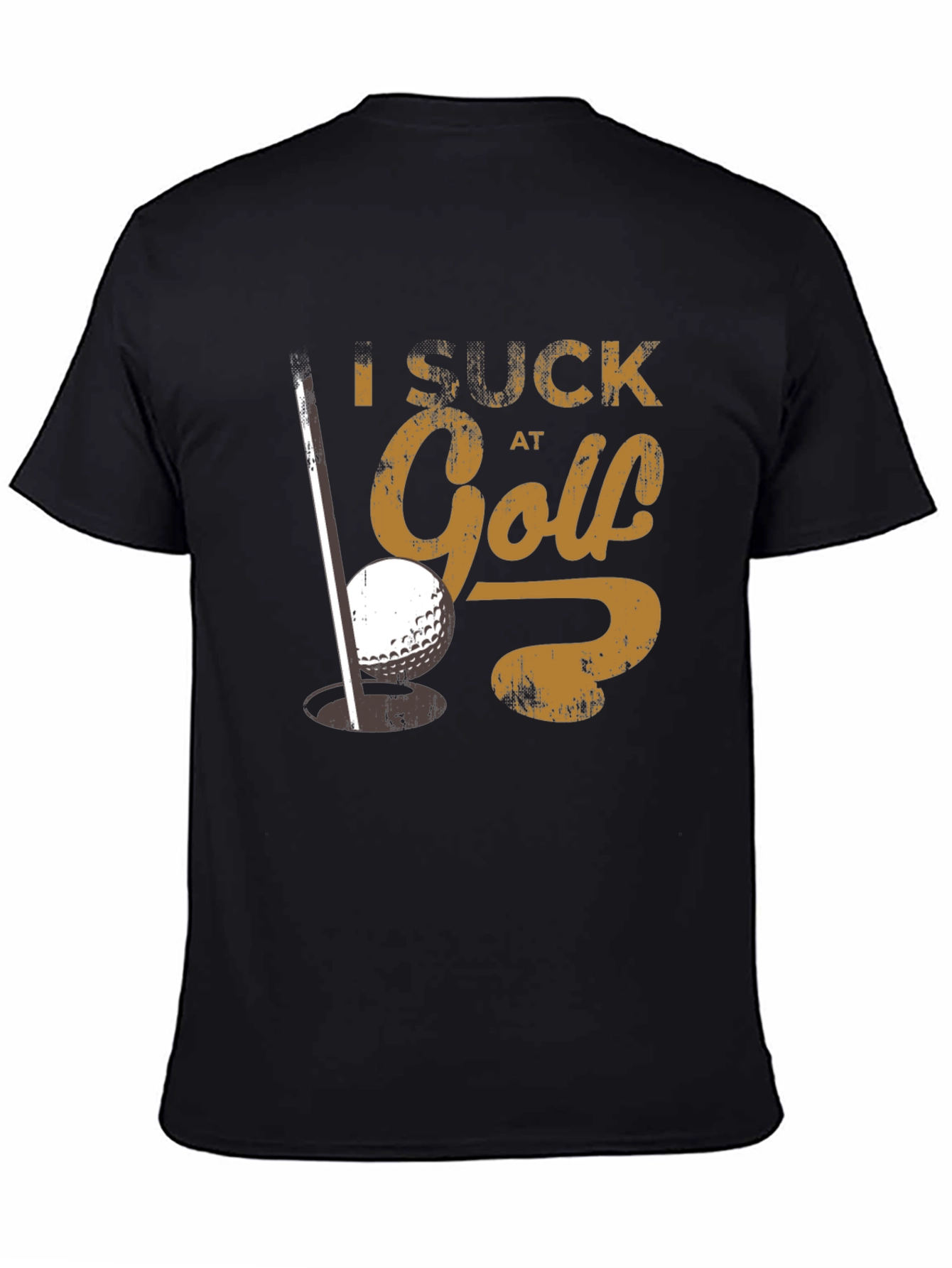 I Suck at Golf T-Shirt Funny Golfing Tee