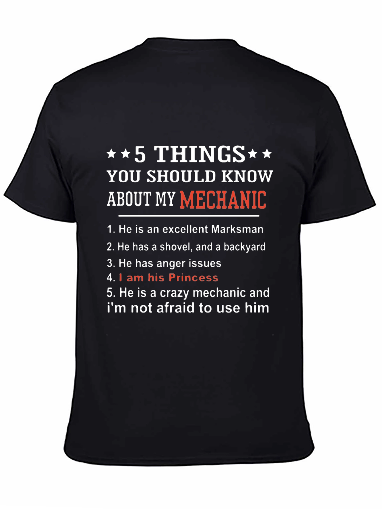 Mechanics Princess T-Shirt: 5 Things You Should Know